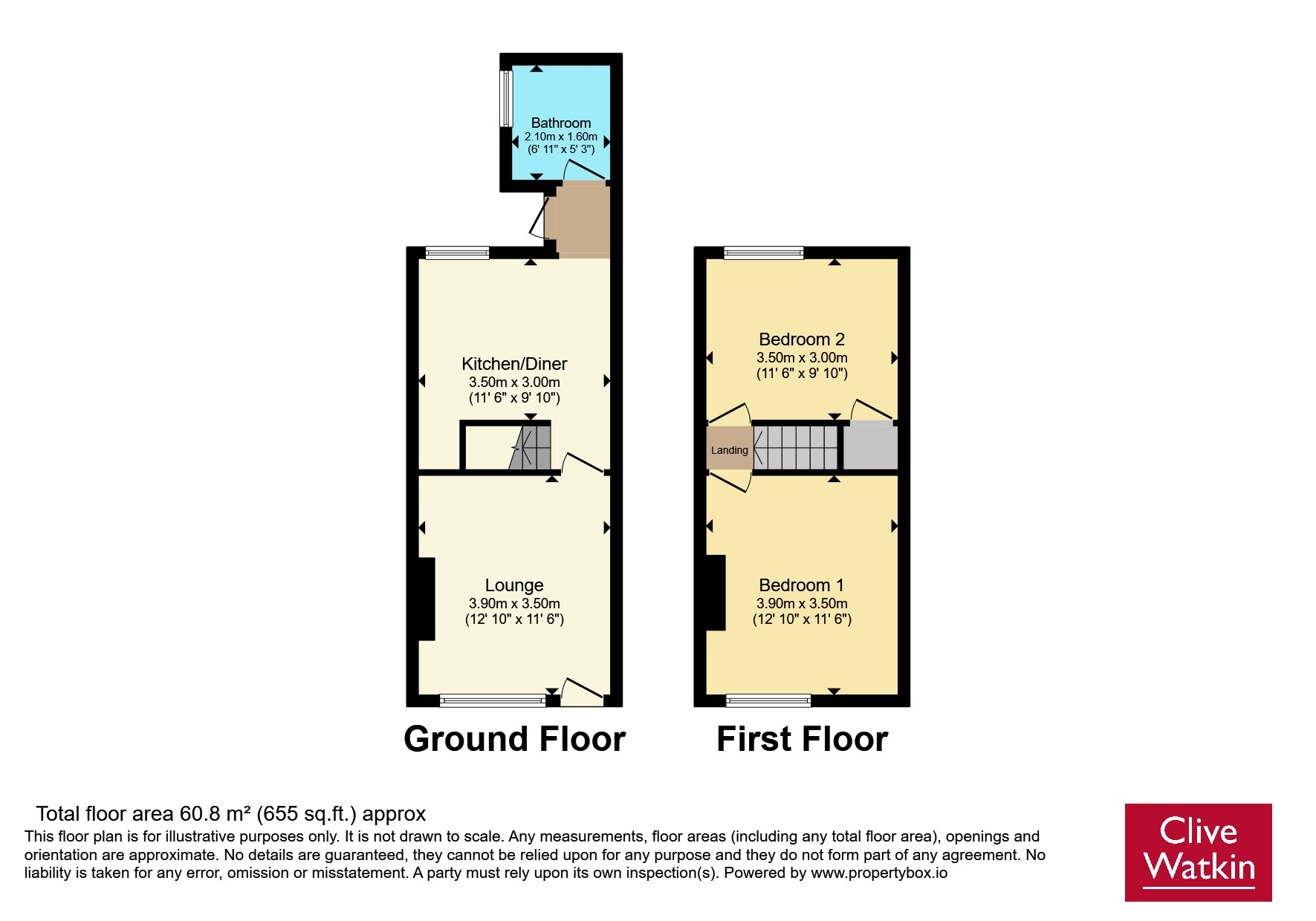 8 Dee View Cottages,, Leighton Road, Cheshire floorplan