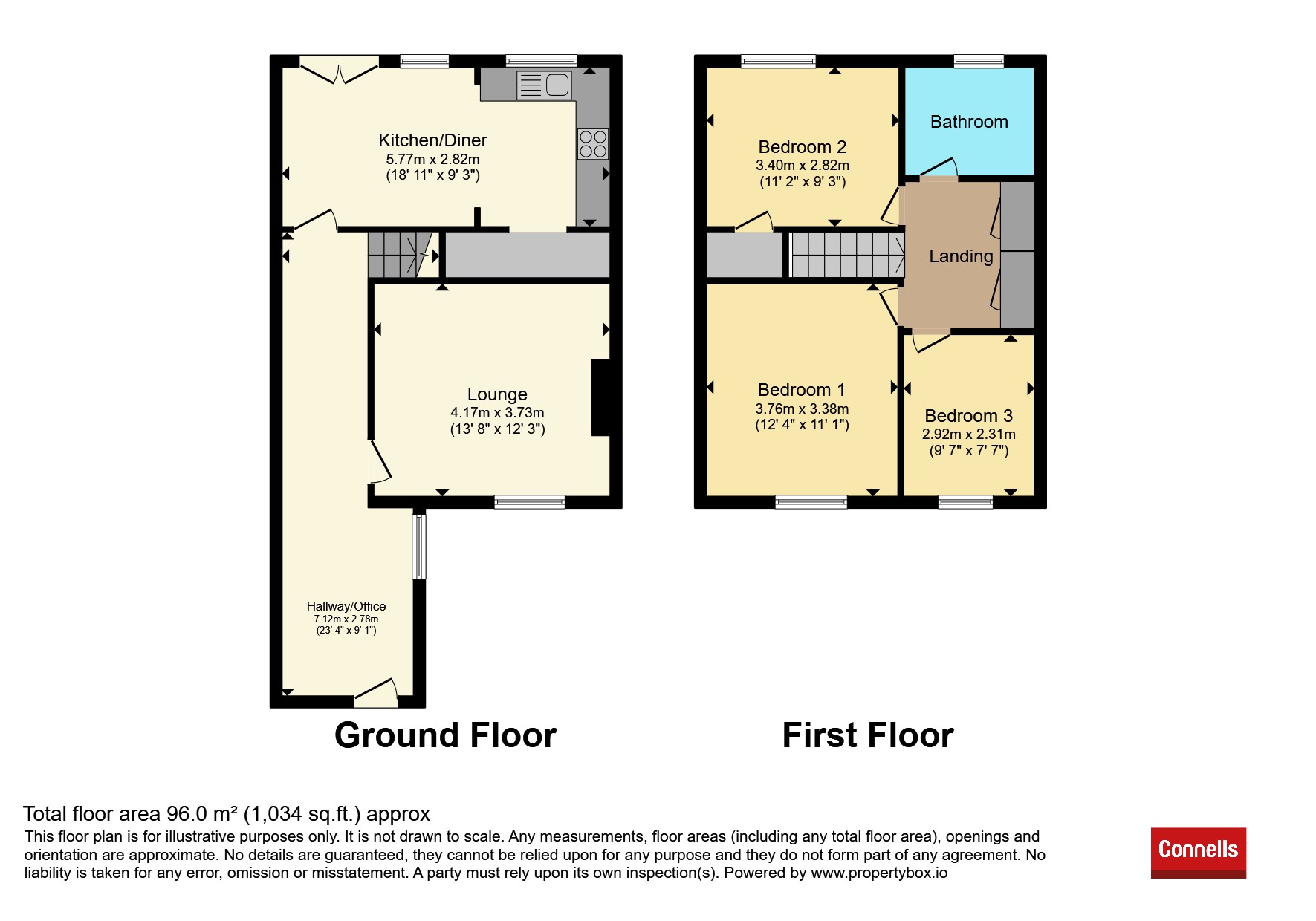 15, Louise Croft, BIRMINGHAM floorplan