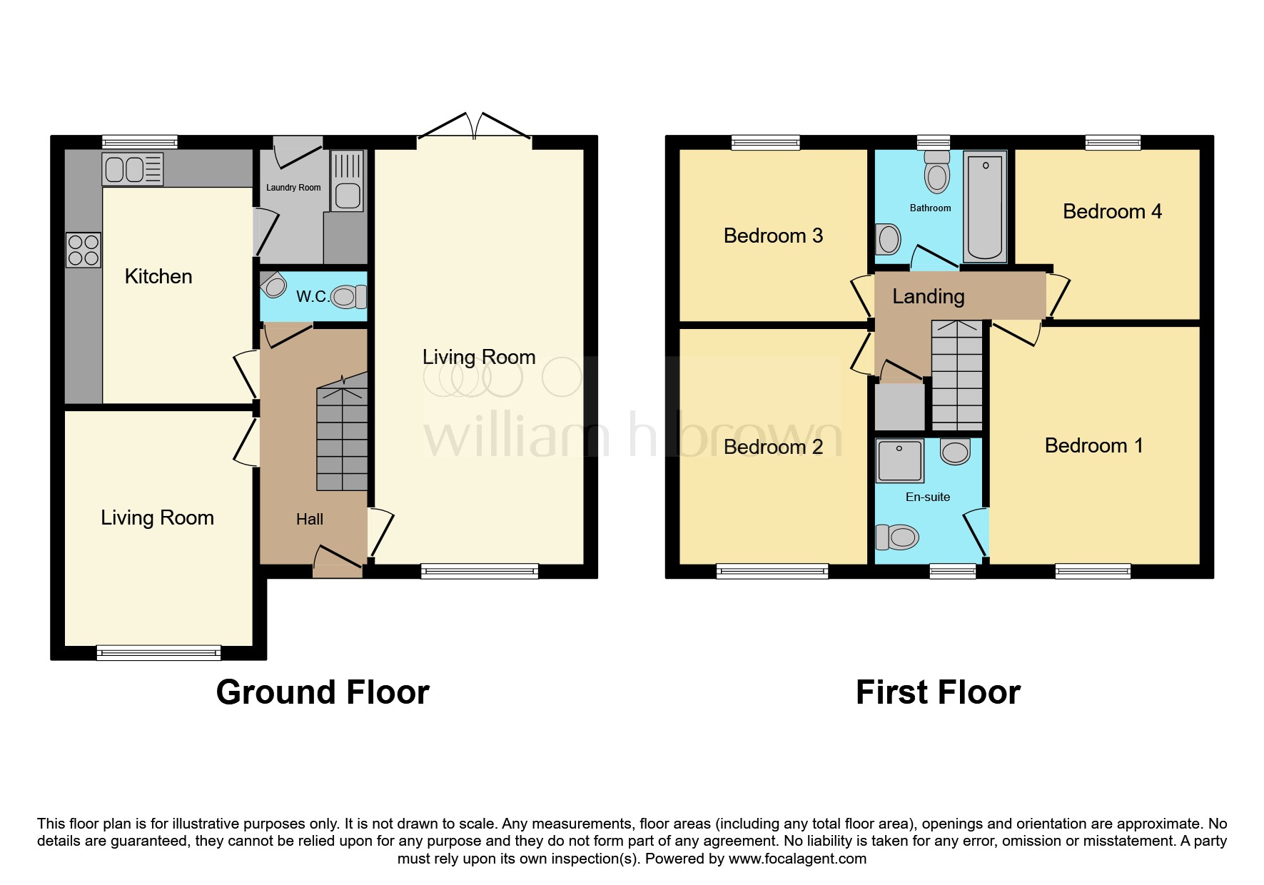 44, Philip Larkin Close, Hull floorplan