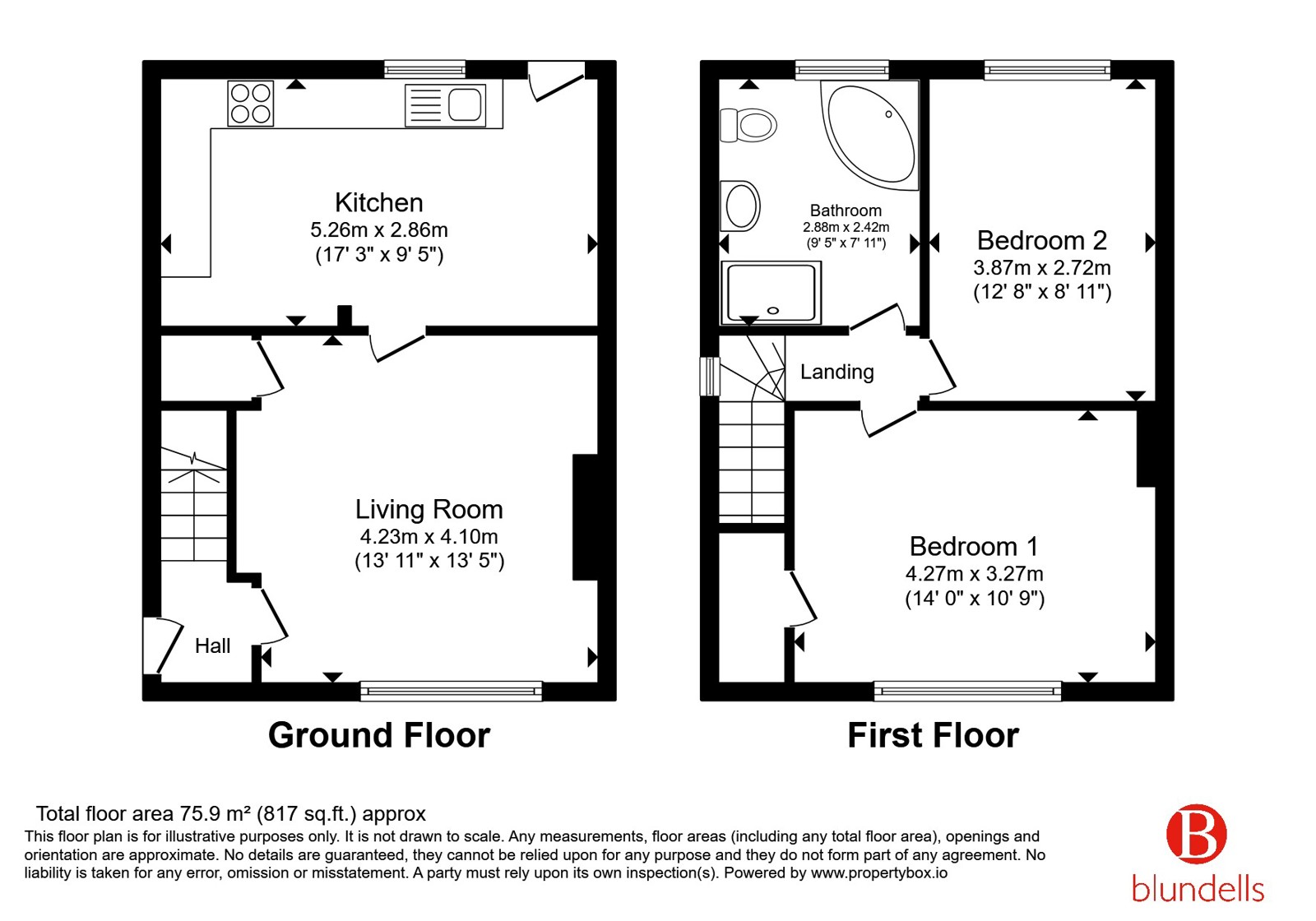 62, The Greenway, Sheffield floorplan