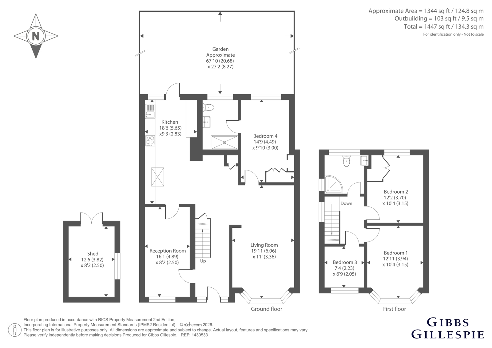 20, Malvern Way, Rickmansworth floorplan