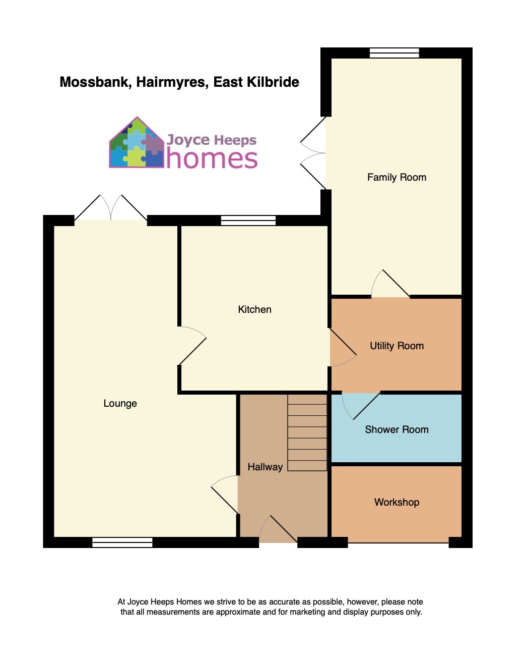 3 Bedrooms Semi-detached house for sale in Mossbank, Mossneuk, East Kilbride G75