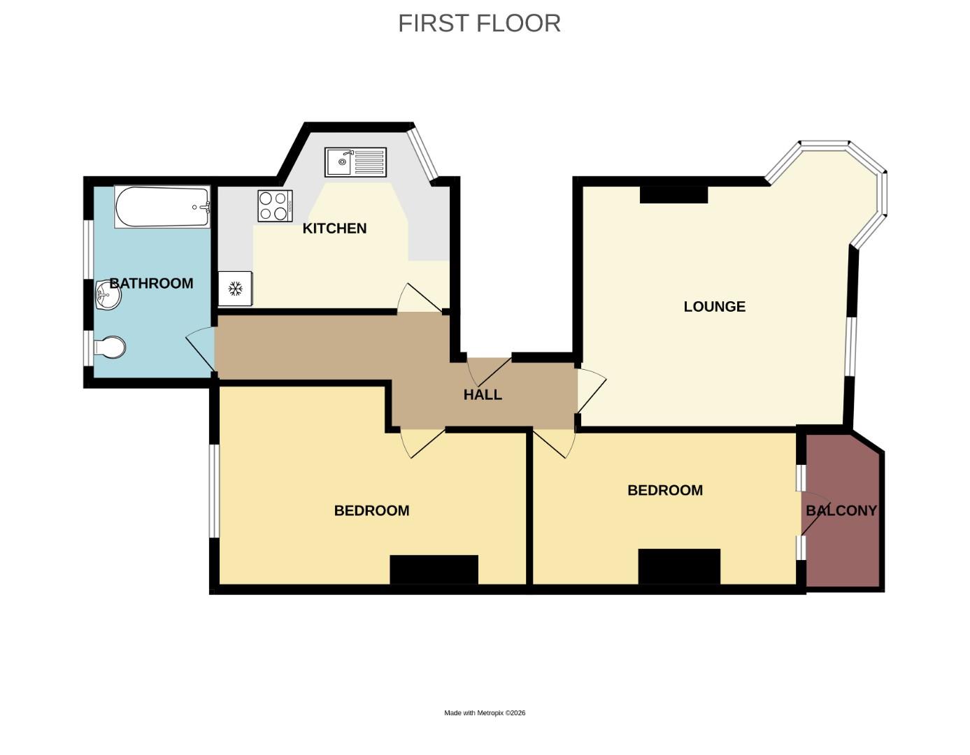 10A, Leigh Road, Leigh-On-Sea floorplan