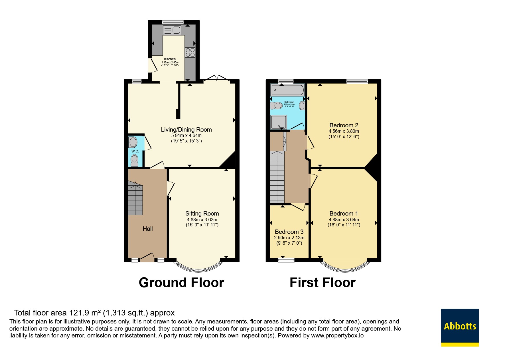 105, Shaftesbury Avenue, Essex floorplan