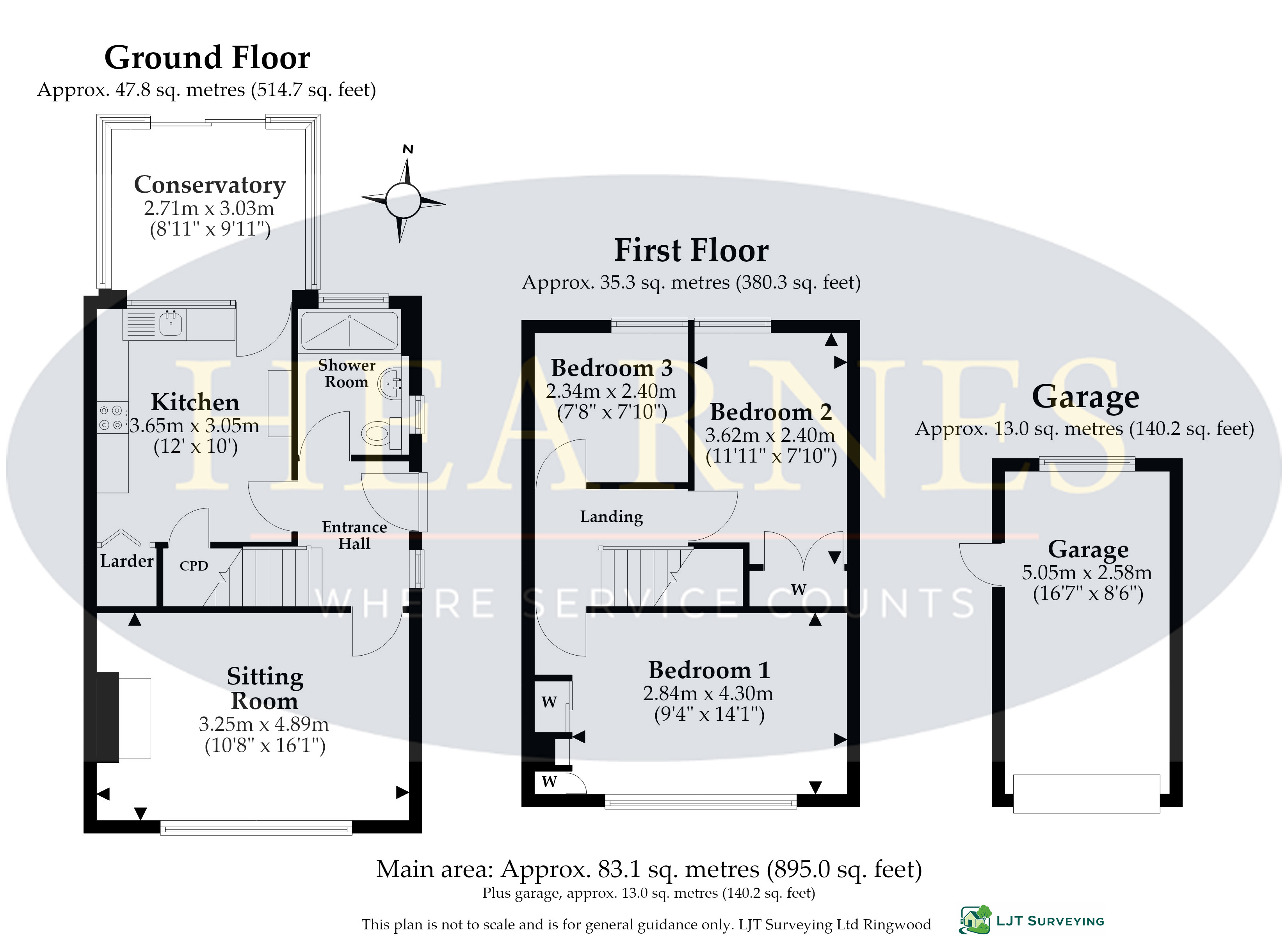 Foxcroft Drive, Colehill floorplan