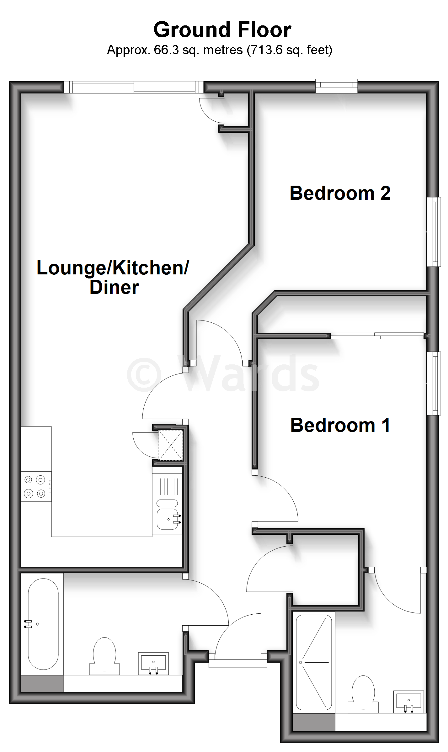 223, Olympia Way, Whitstable floorplan