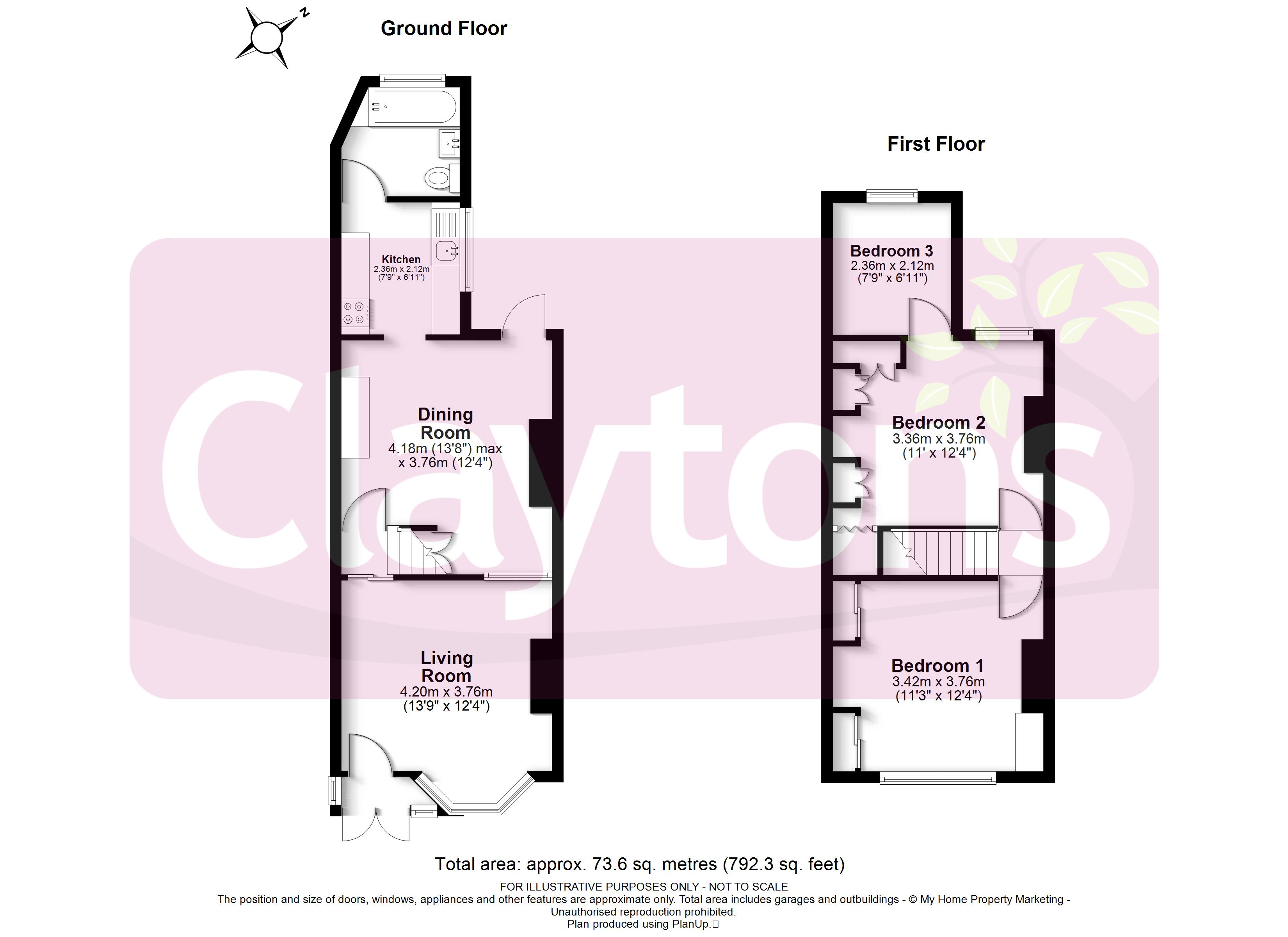 34, Cardiff Road, Watford floorplan