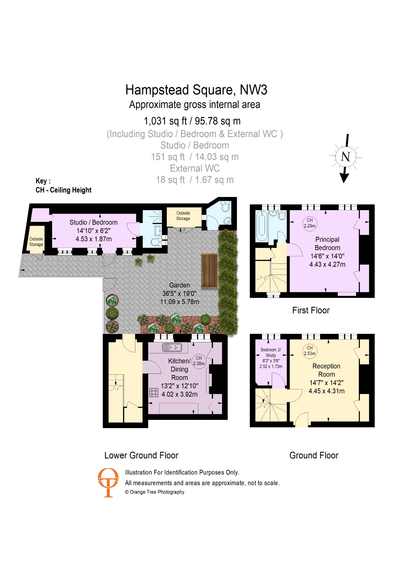 Hampstead Square, Hampstead Village, NW3 floorplan