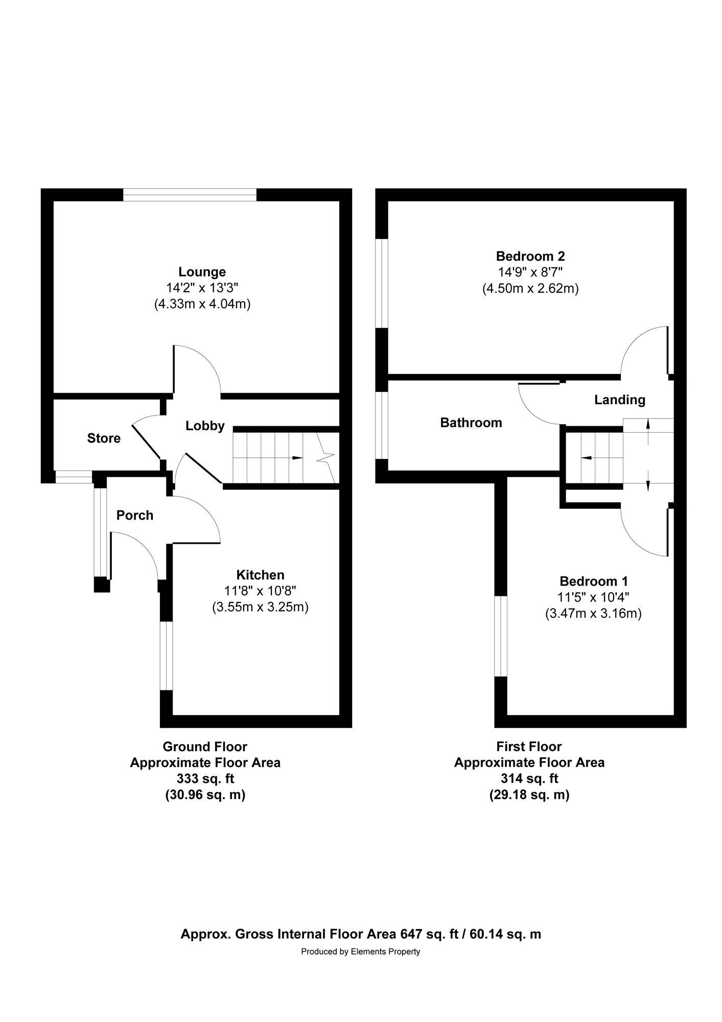 Nottingham Road, Nottingham floorplan