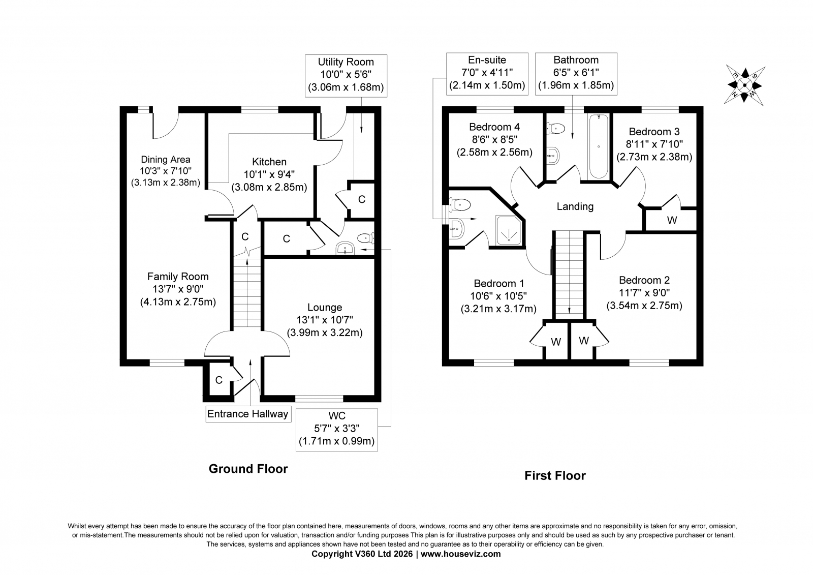 34 Cauldhame Rigg, Stewarton floorplan