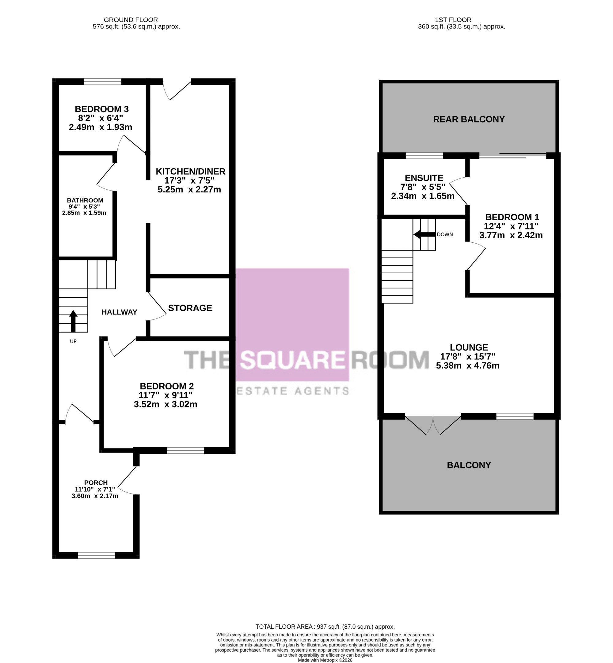 40, Rossall Promenade, Cleveleys floorplan