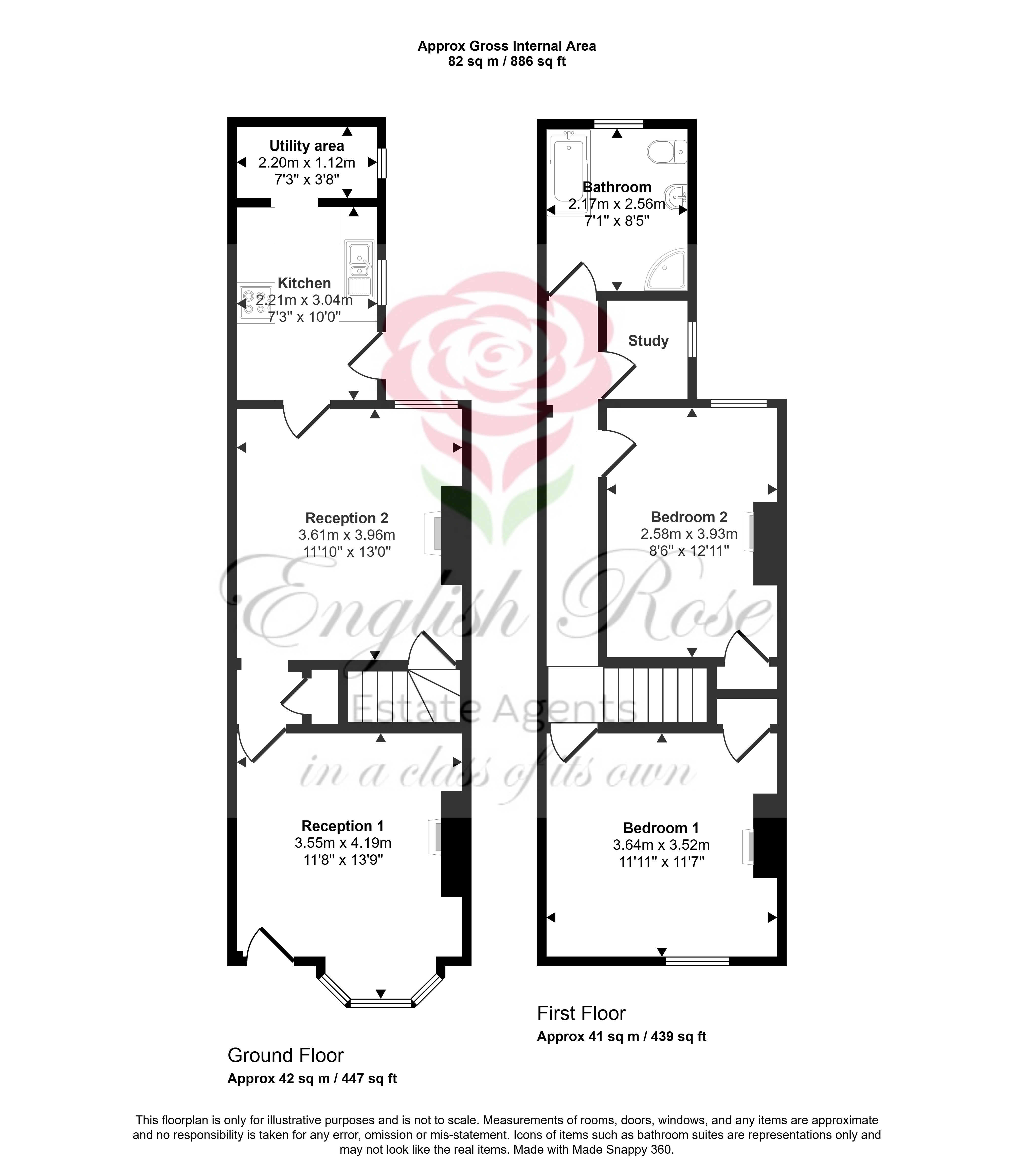 33, Cookson Street, Kirkby in Ashfield floorplan