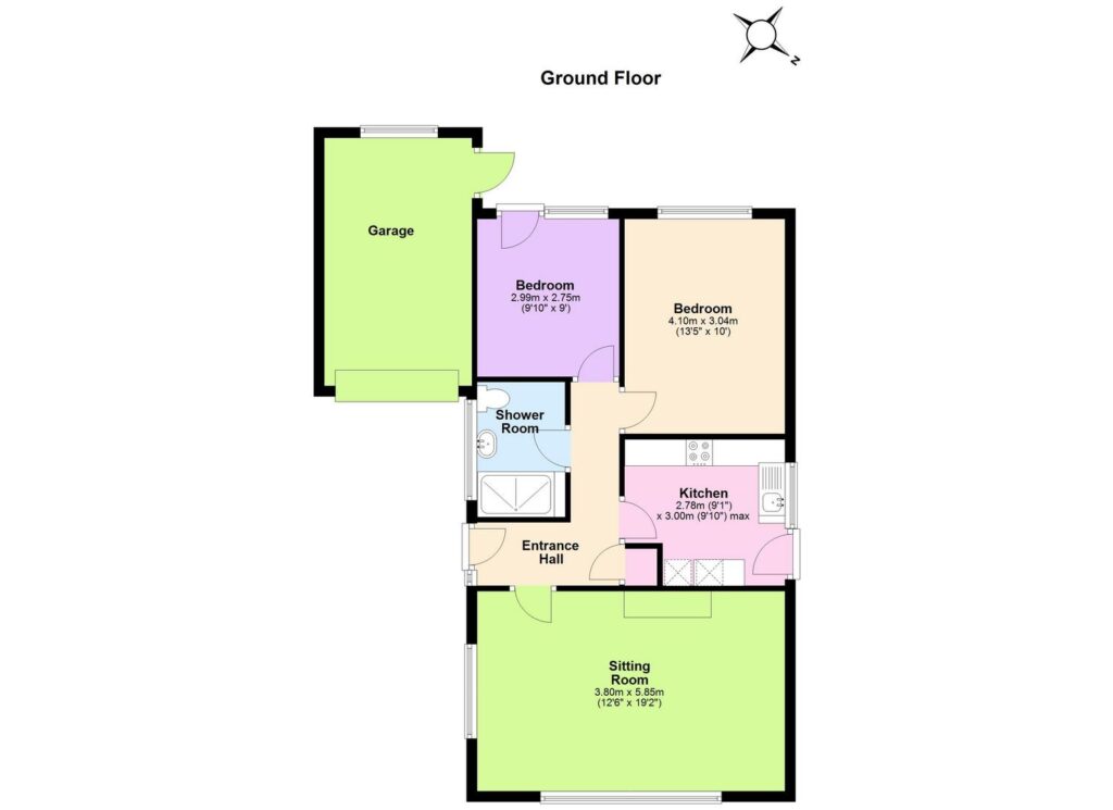 48, Rose Gardens, Herne Bay floorplan