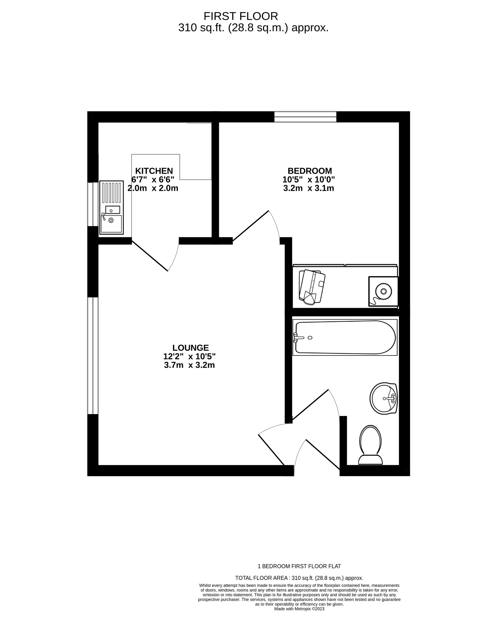 53, Makepeace Road, Northolt floorplan