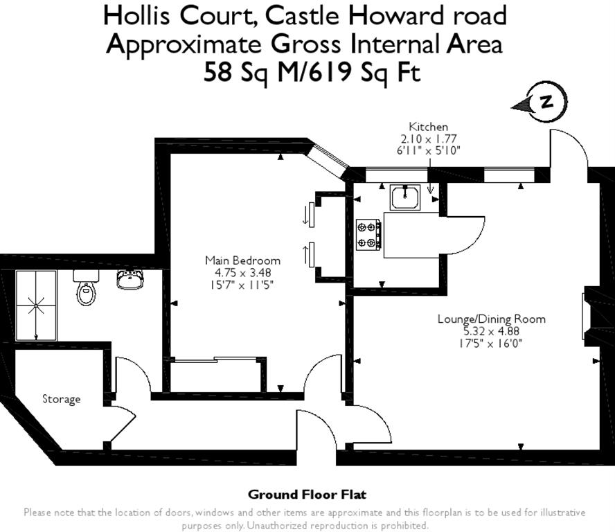 1 Bedrooms Flat for sale in Castle Howard Road, Malton YO17