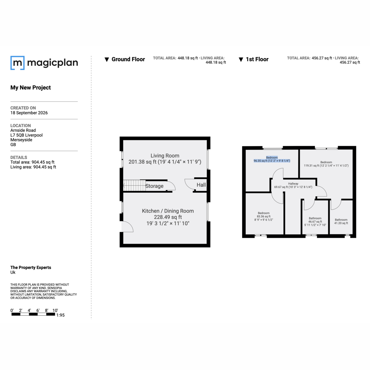 Arnside Road, Liverpool floorplan