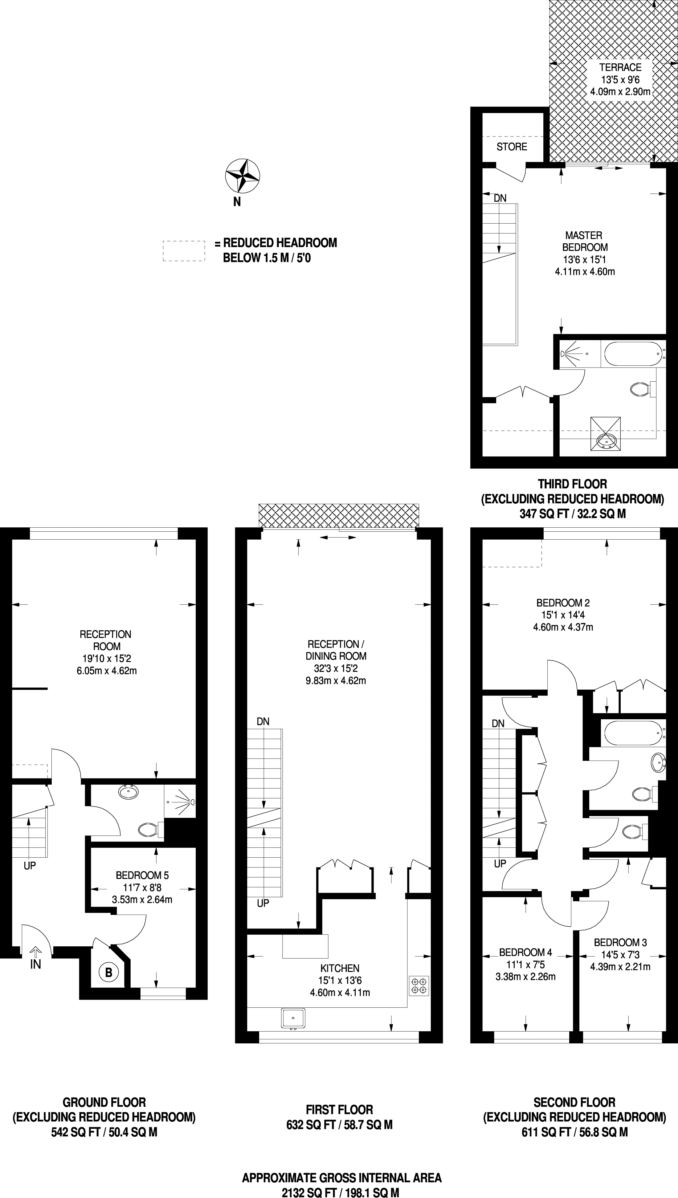 5 Bedrooms  to rent in Ferry Street, Isle Of Dogs, London E14