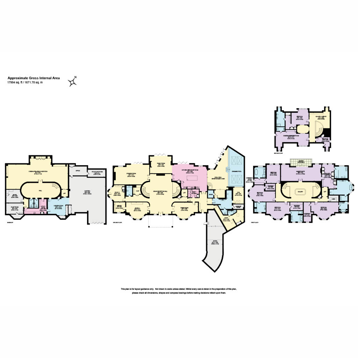 Summerwinds, Golf Club Road, Weybridge floorplan