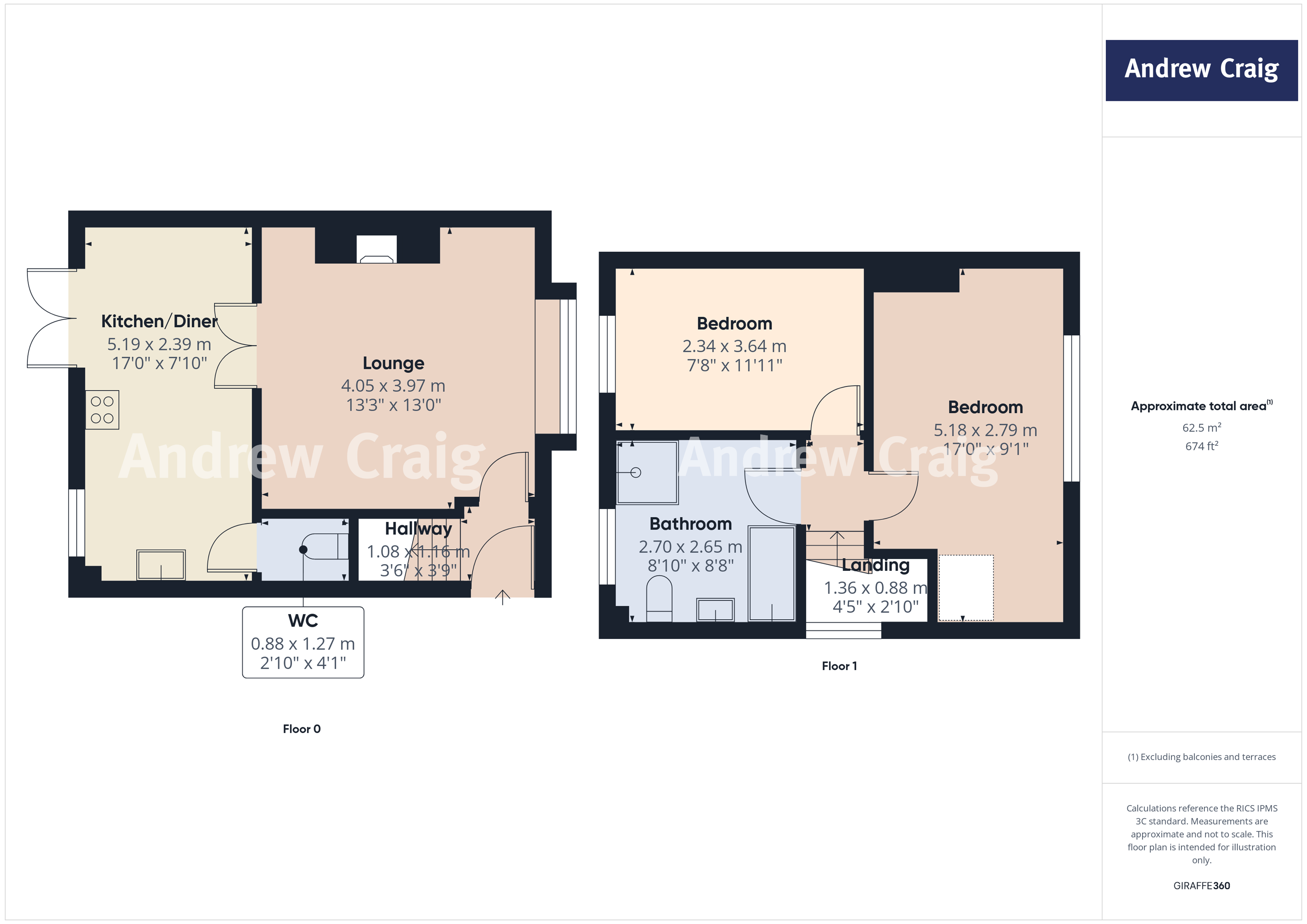 22 Cornwallis Square, South Shields floorplan
