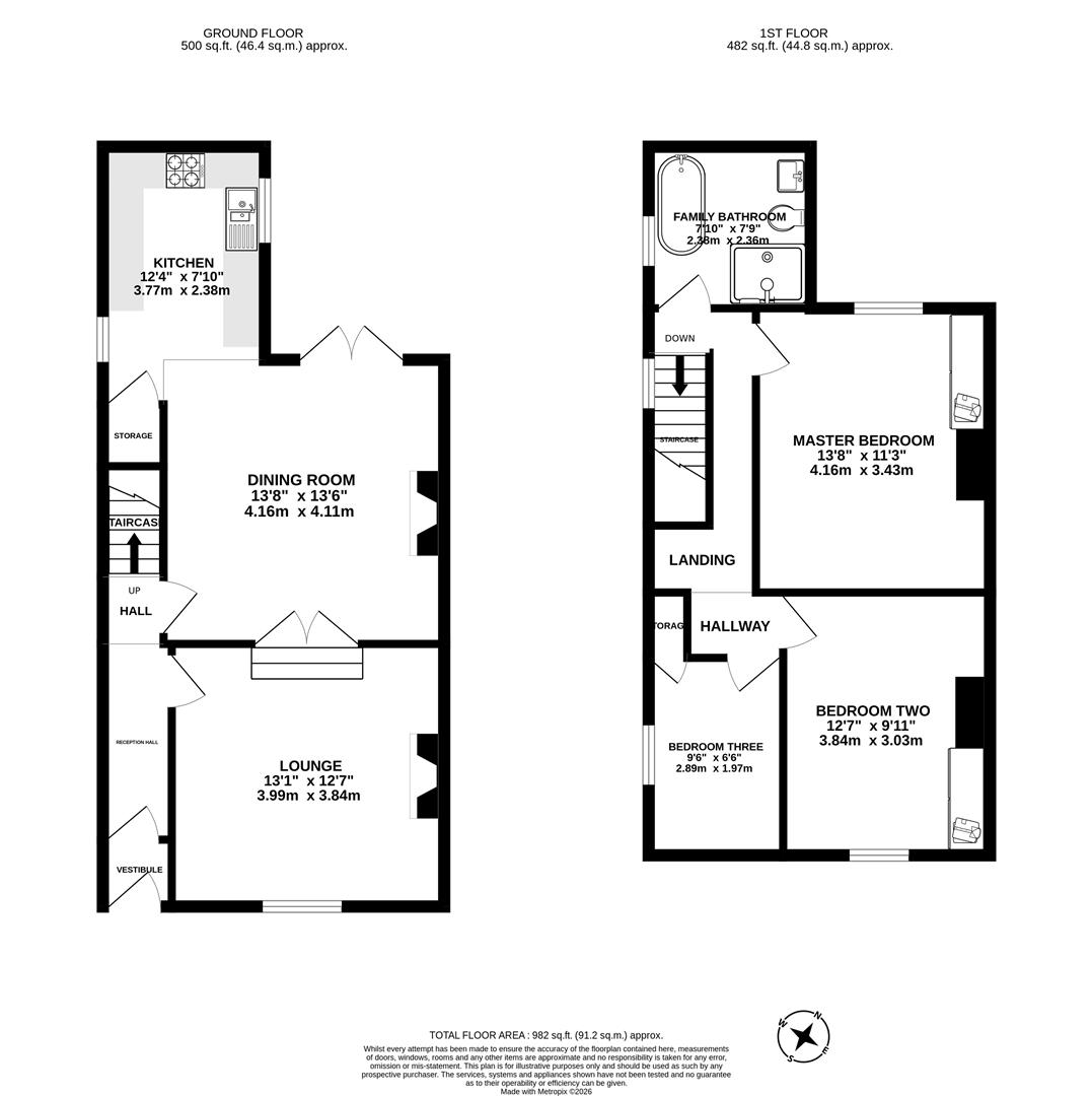 17, Railway Road, Chorley floorplan