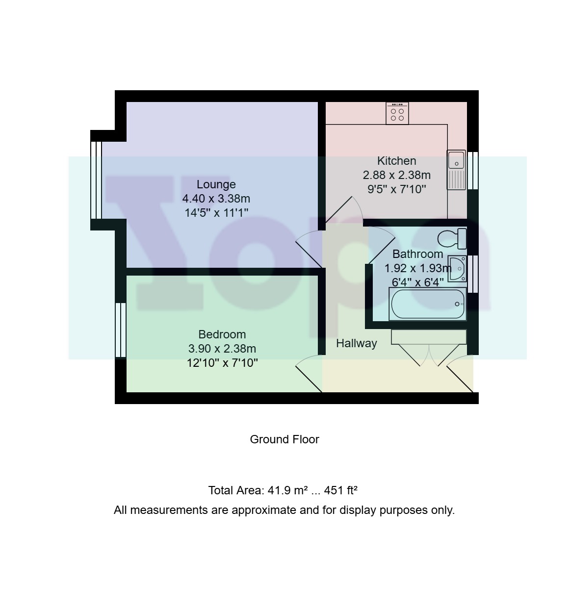 1 The Groves, Beresford Road, Prenton floorplan