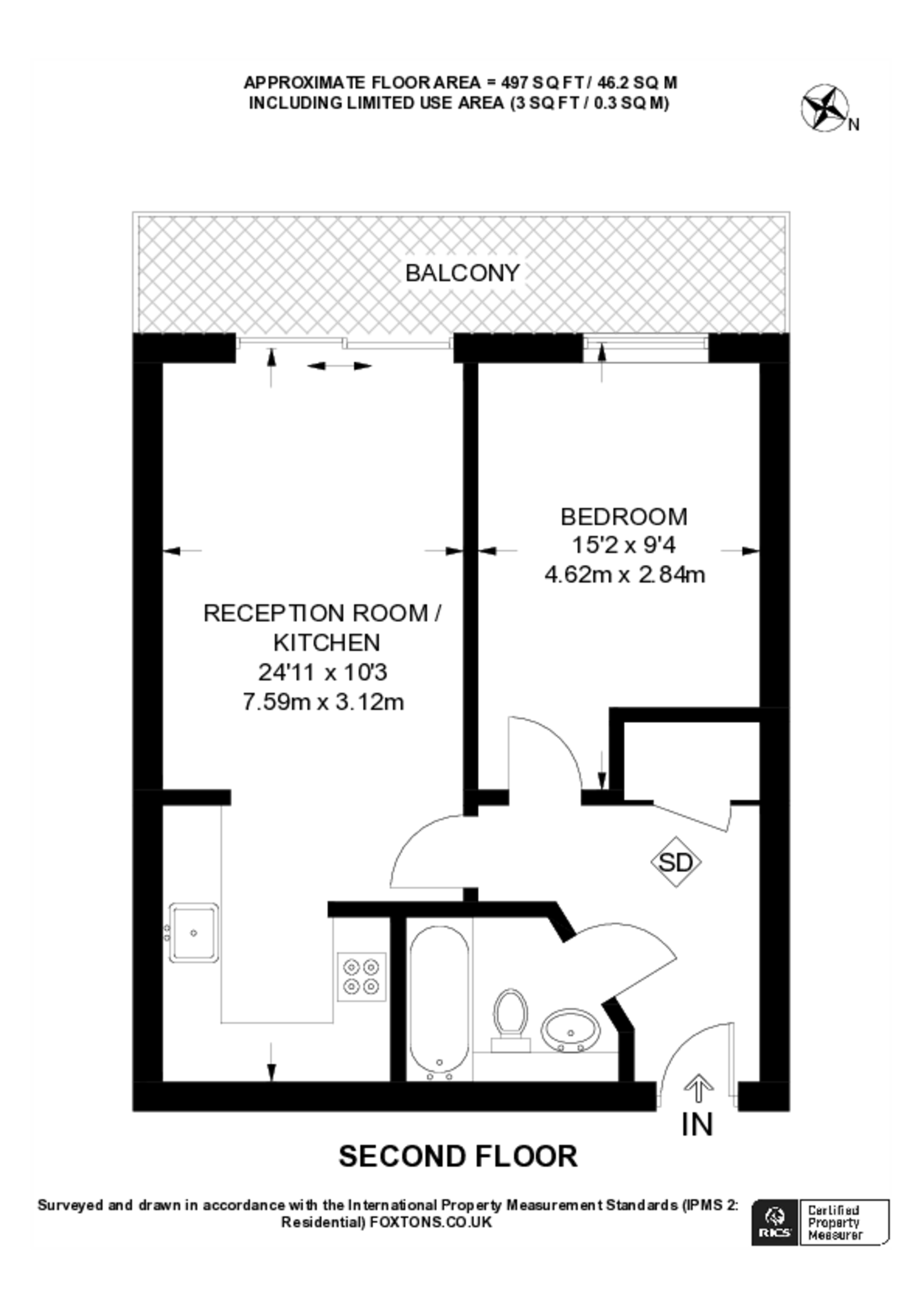 Southern Row, North Kensington floorplan