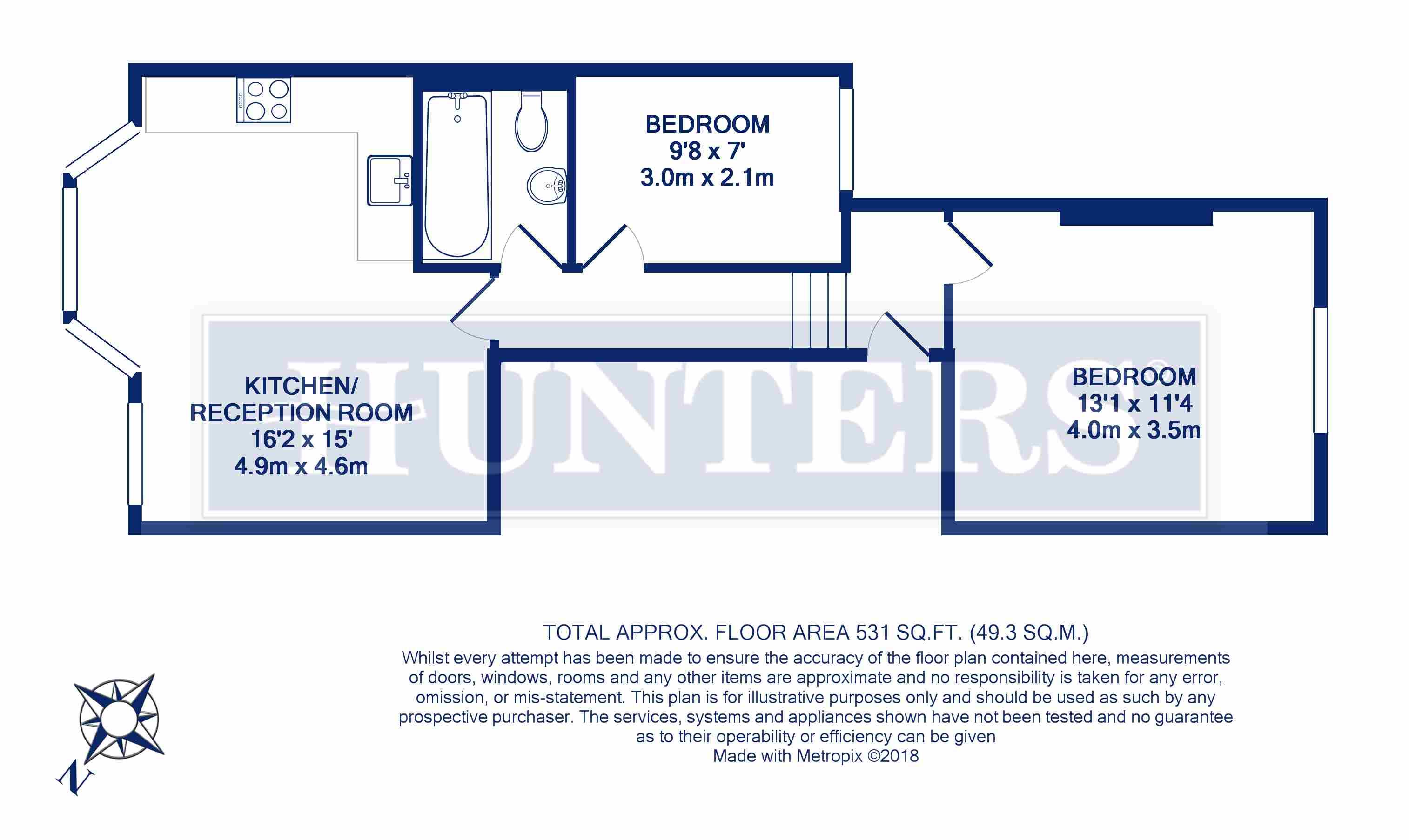 2 Bedrooms Flat for sale in Portnall Road, London W9