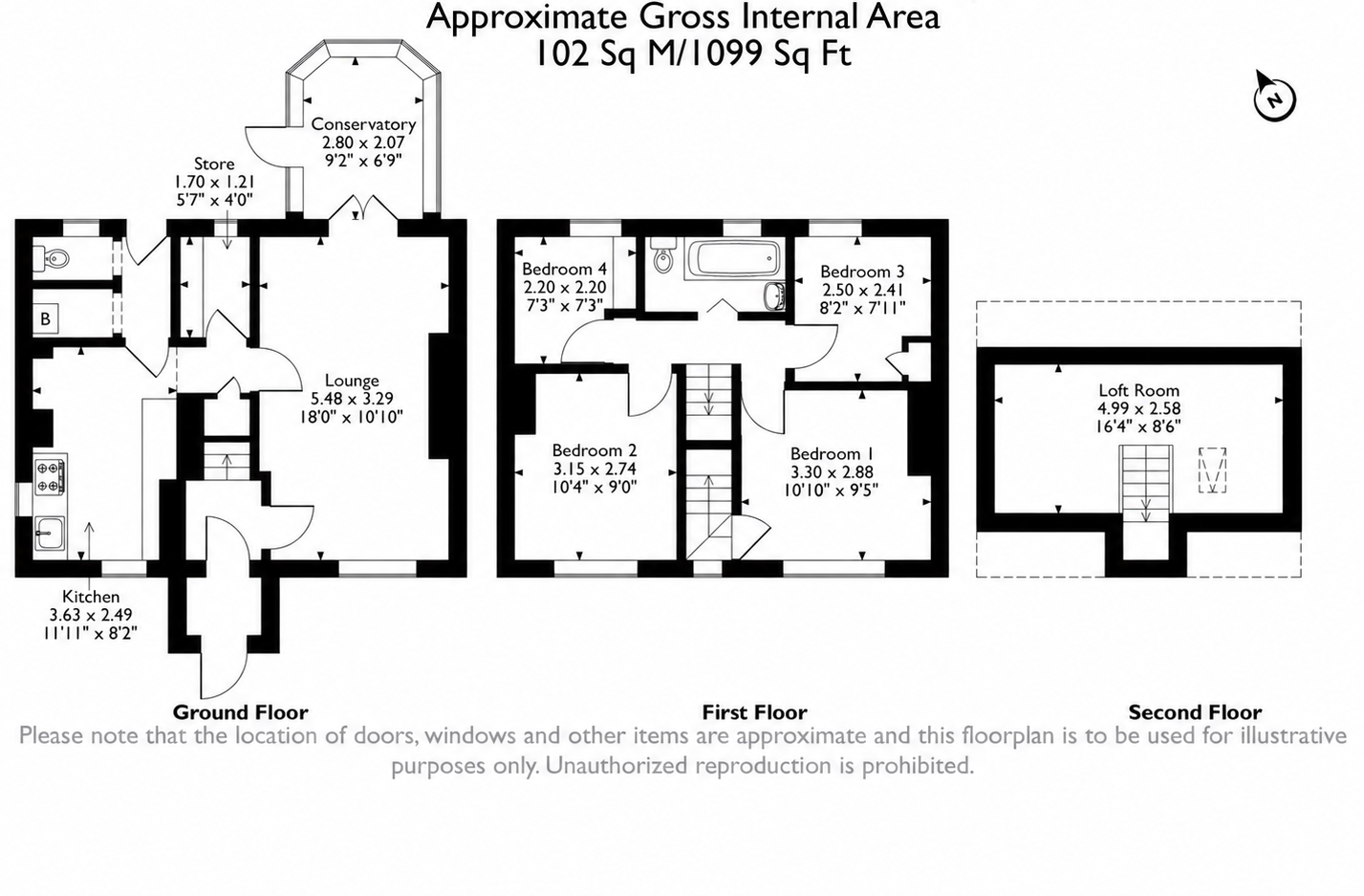 4, Circular Road, Staveley floorplan