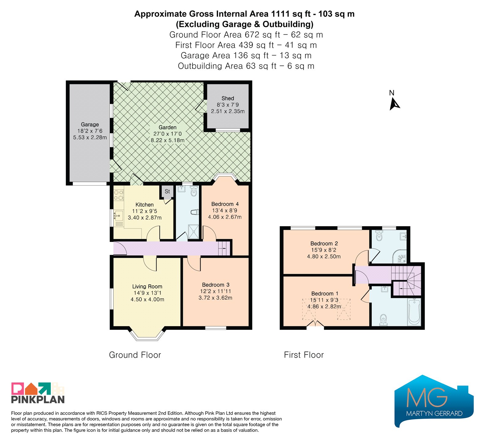 36, Lytton Avenue, London floorplan