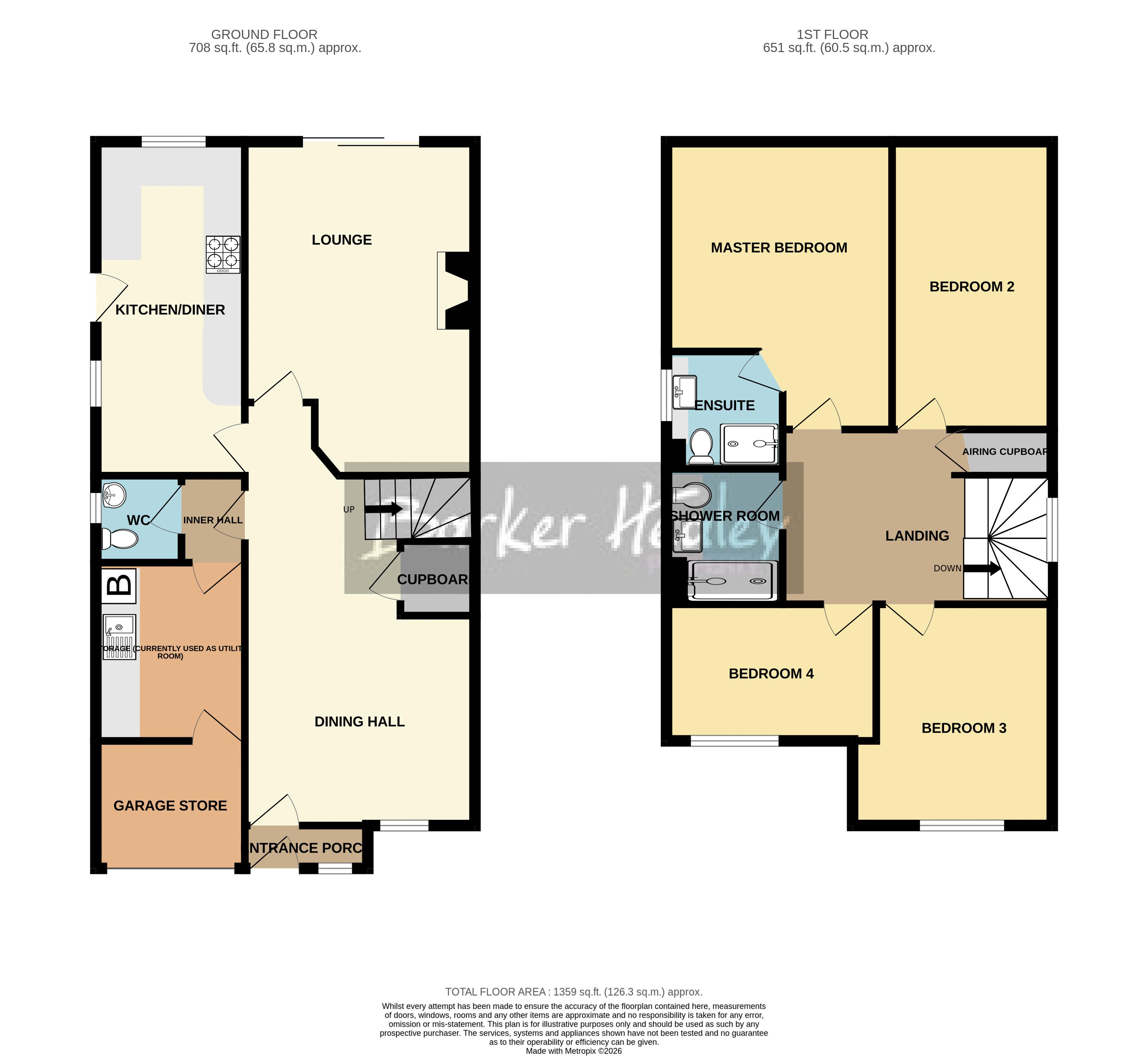 2 The Paddocks, Shepherds Lane, Telford floorplan