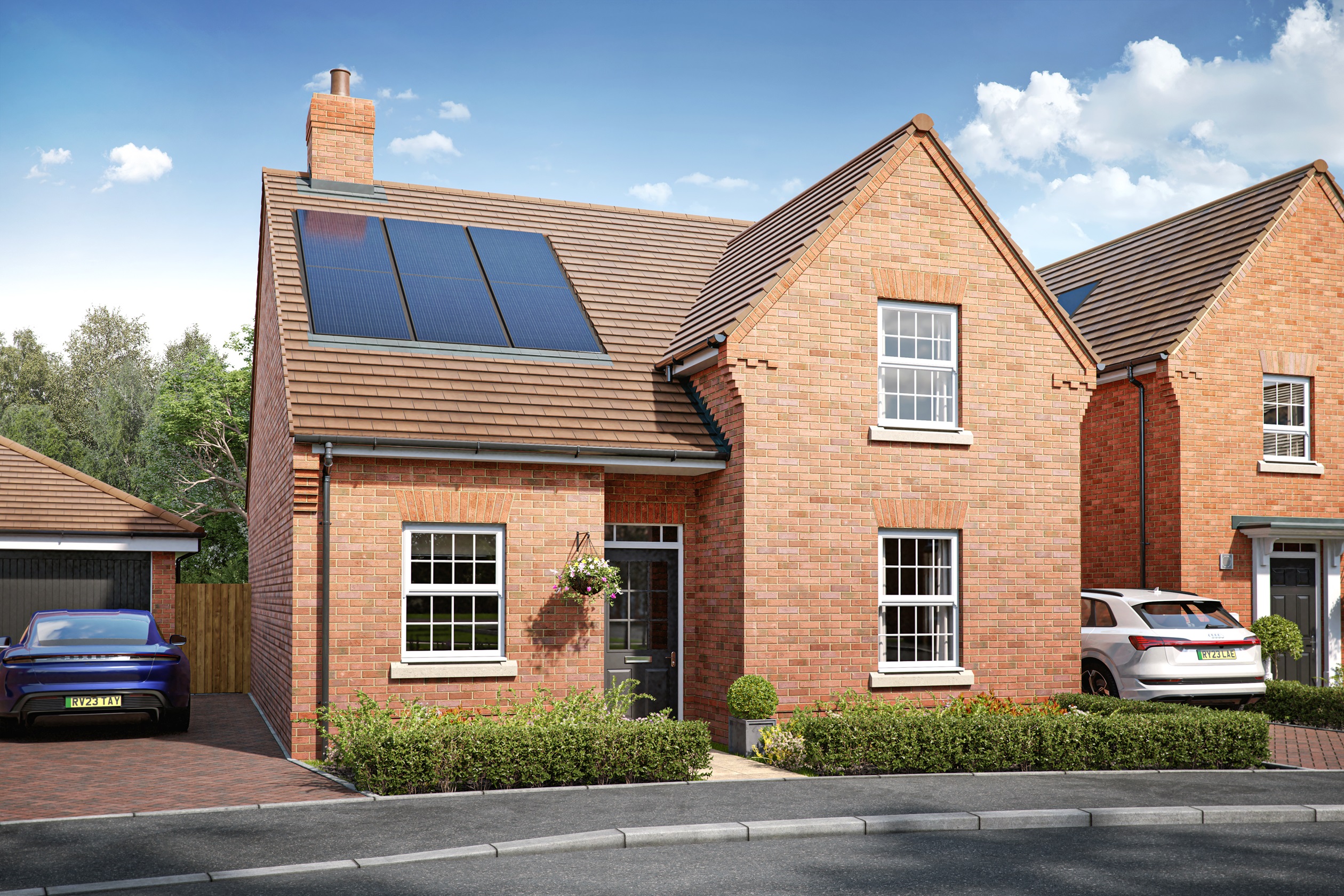 External cgi Of The Bracebridge With Brick