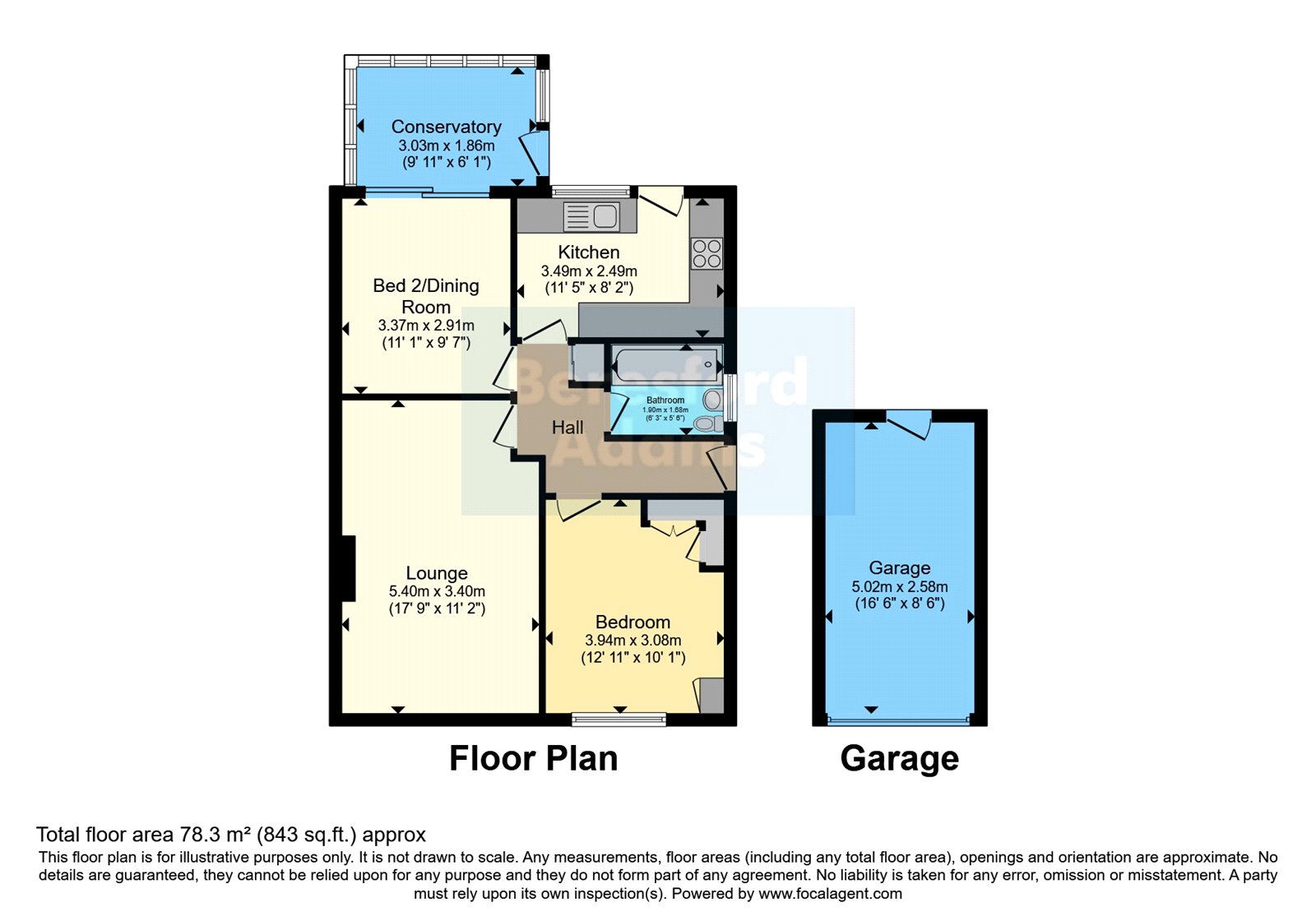 27, Tan Y Berllan, Conwy floorplan