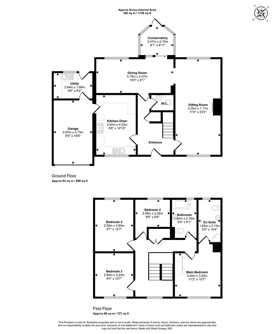 Cordwainers, Wick Road, Milborne Port floorplan