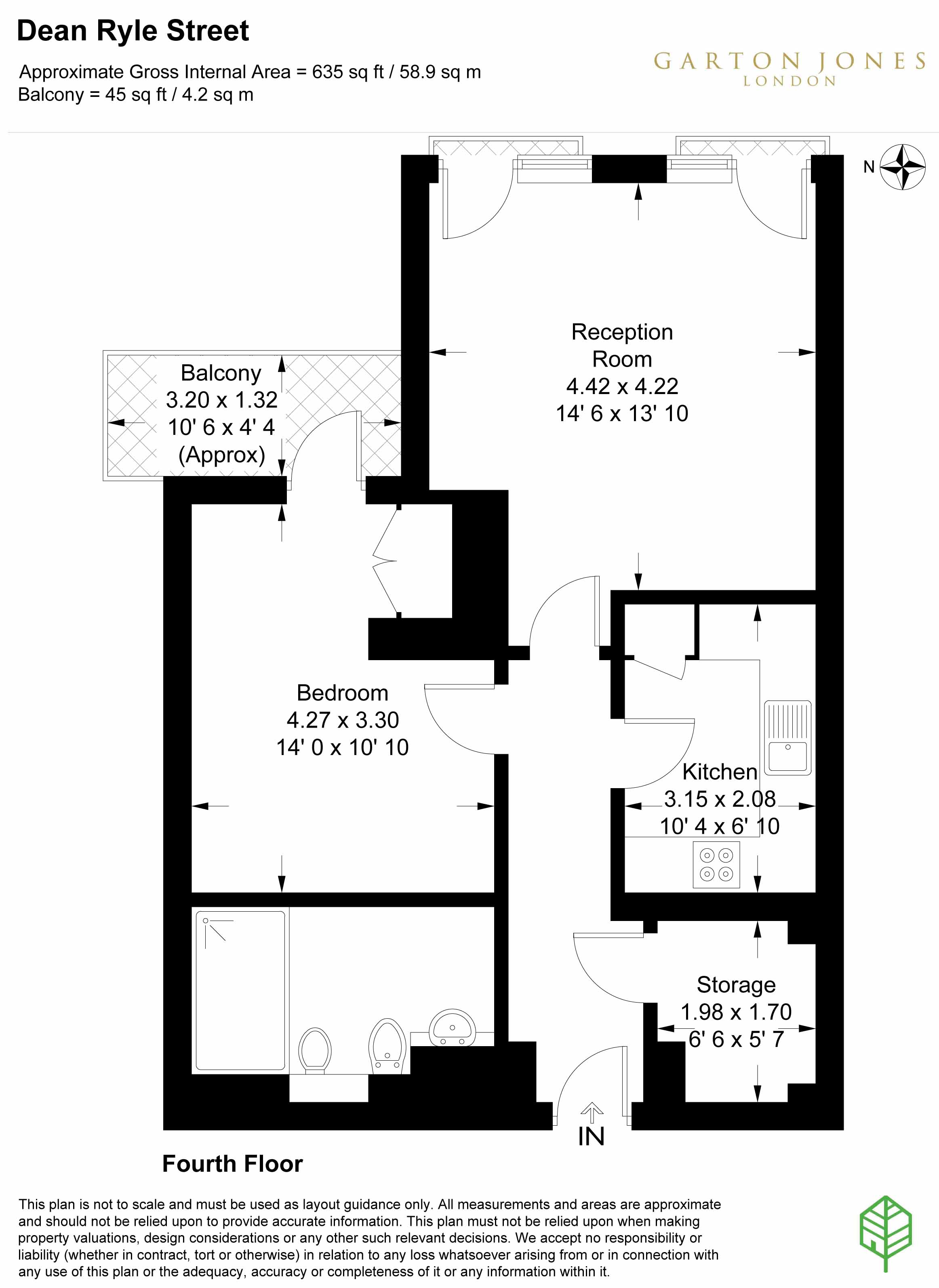 420, Westminster Green, Westminster floorplan