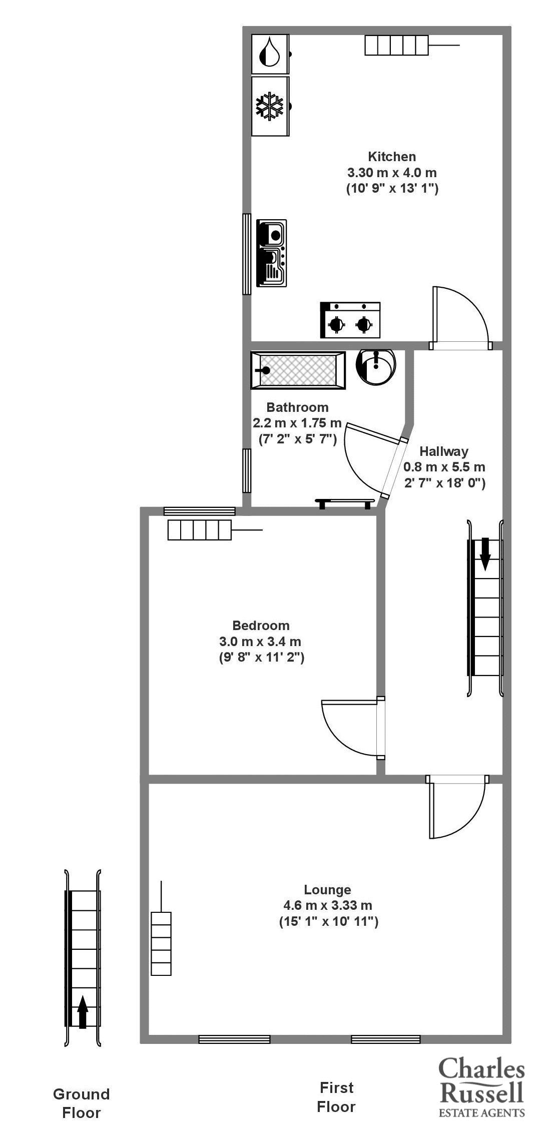 9A, Frognal Avenue, Harrow floorplan
