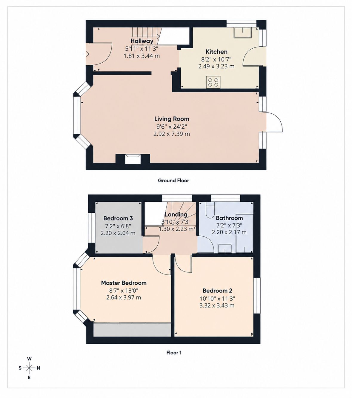 130, Gaston Way, Shepperton floorplan
