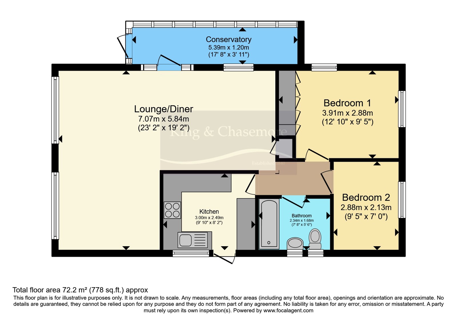 4, Woodpecker Way, Turners Hill floorplan
