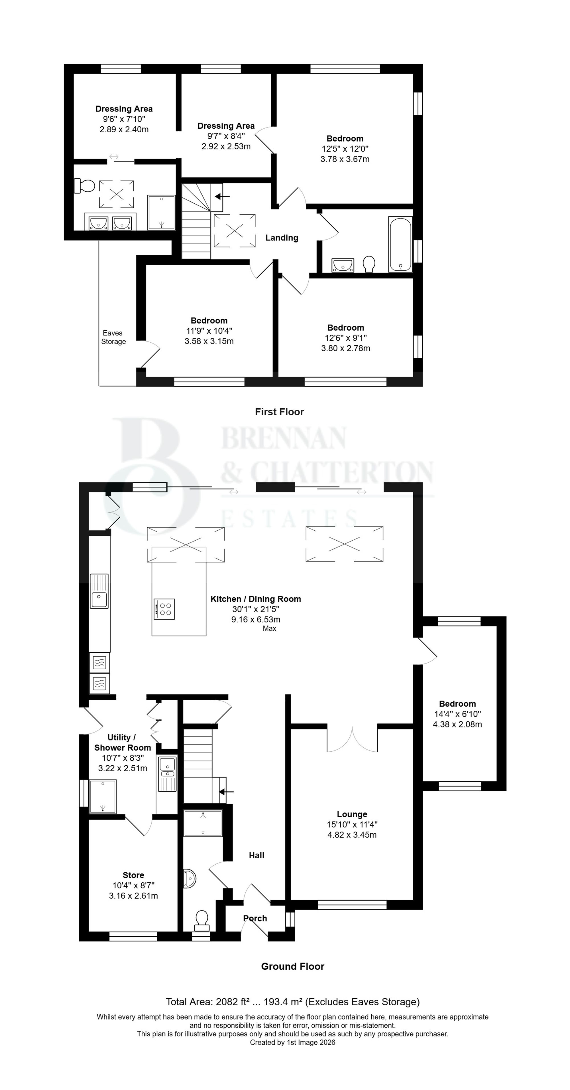33 Golden Avenue, Littlehampton floorplan