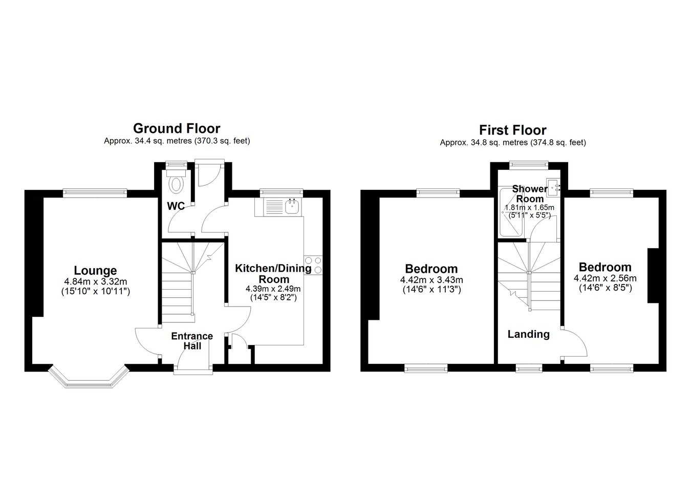 87, Church Road, Folkestone floorplan