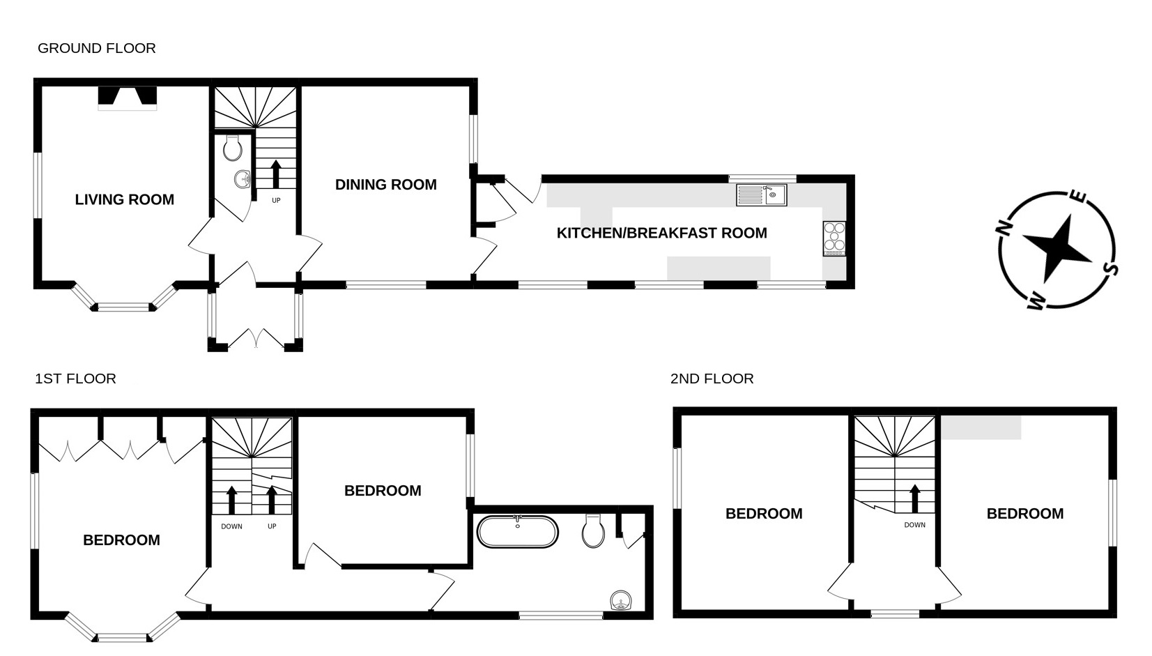 17 Wordsworth Street, Keswick, Cumbria CA12, 4 bedroom end terrace house for sale 62478144
