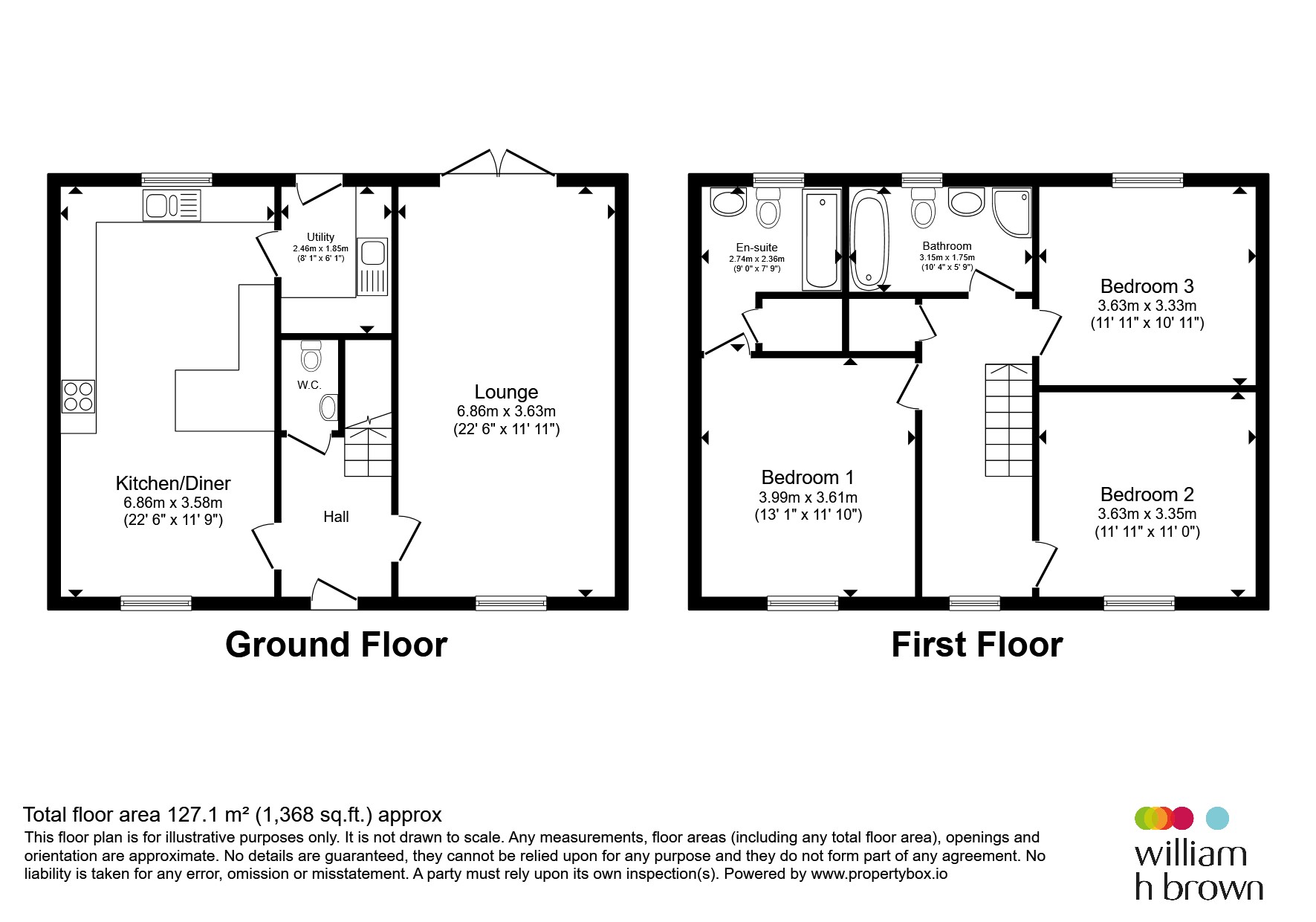 Plot 19, The Sycamore, Oakley Way, Outwell floorplan