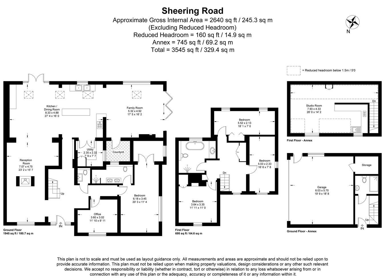 Sheering Road, Hatfield Heath, Stortford CM22, 4 bedroom