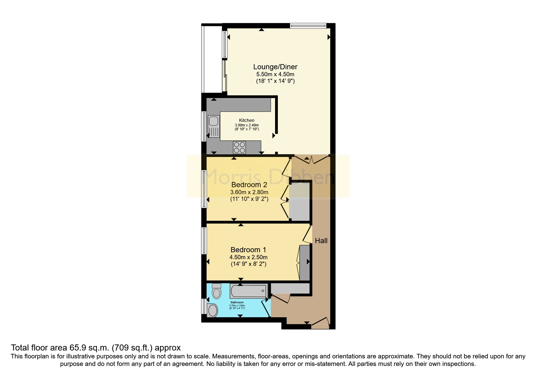5, Kingsway Court, Eastleigh floorplan
