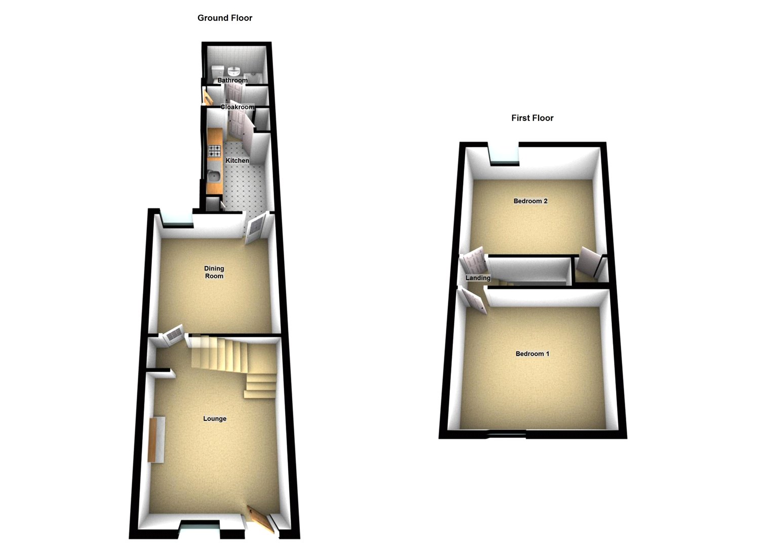 8, Willingham Street, North East Lincs floorplan