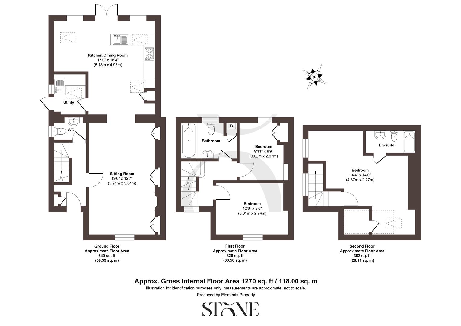 12, South Albert Road, Reigate floorplan