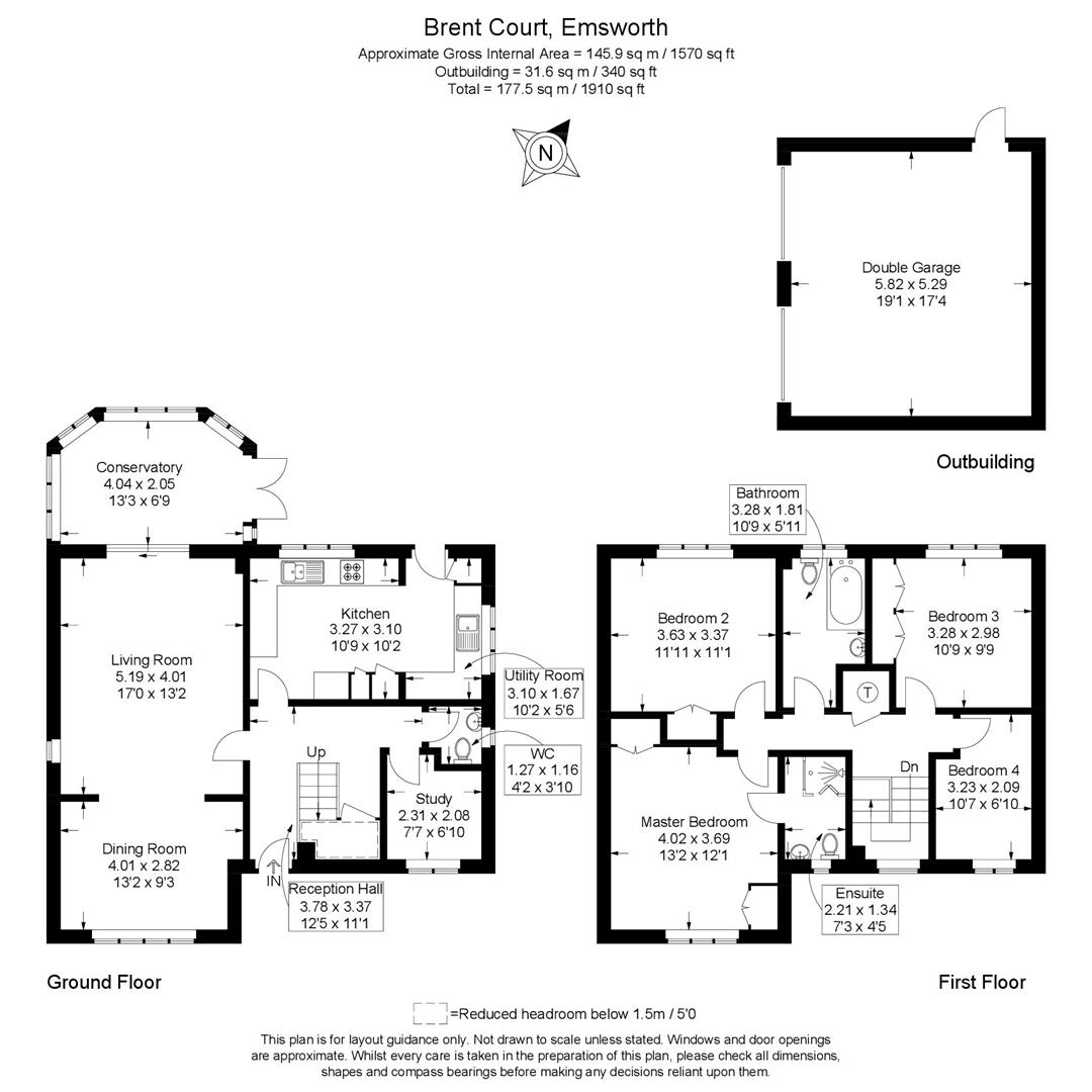 Brent Court, Emsworth floorplan