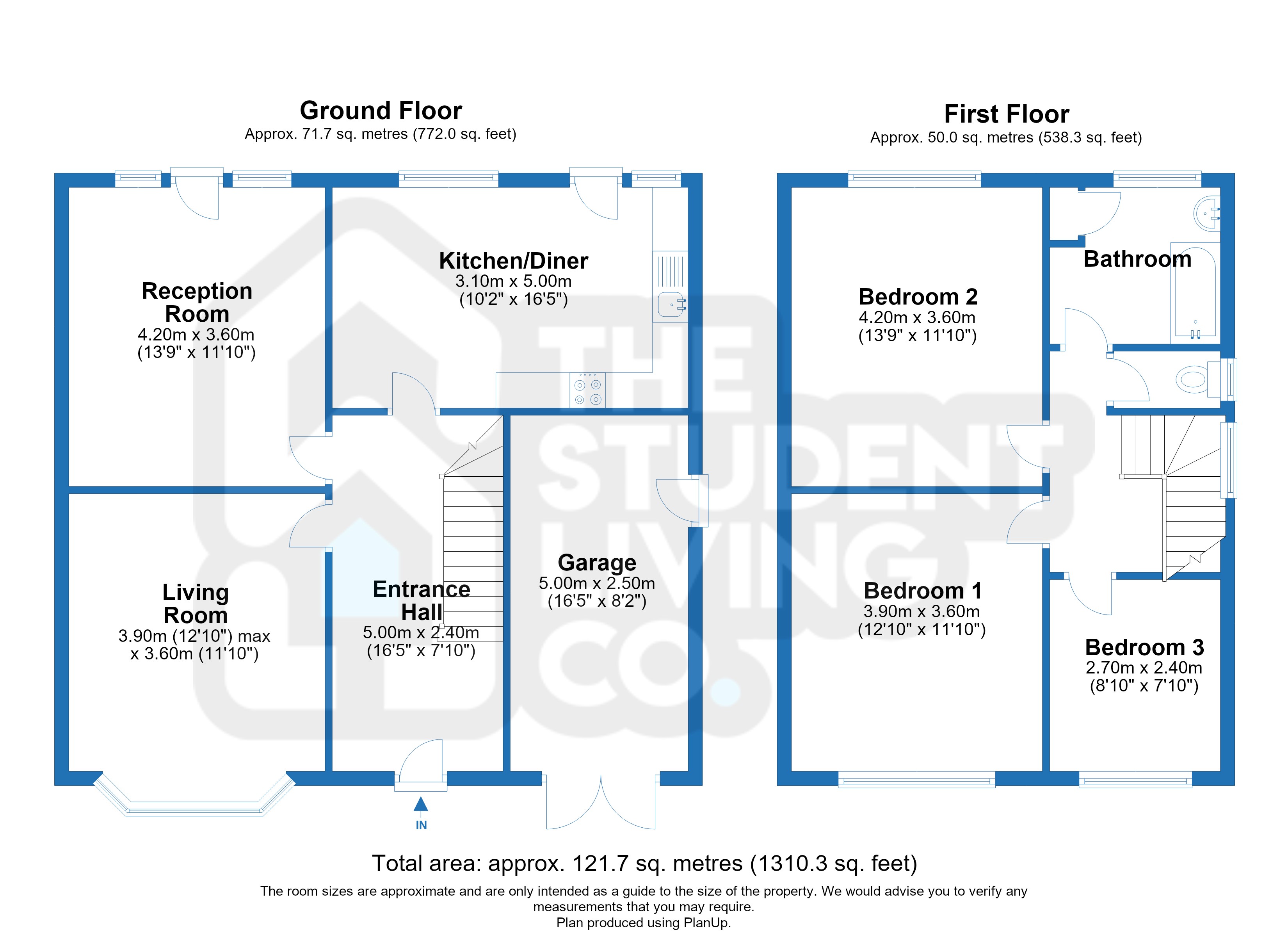 Leslie Road, Nottingham floorplan