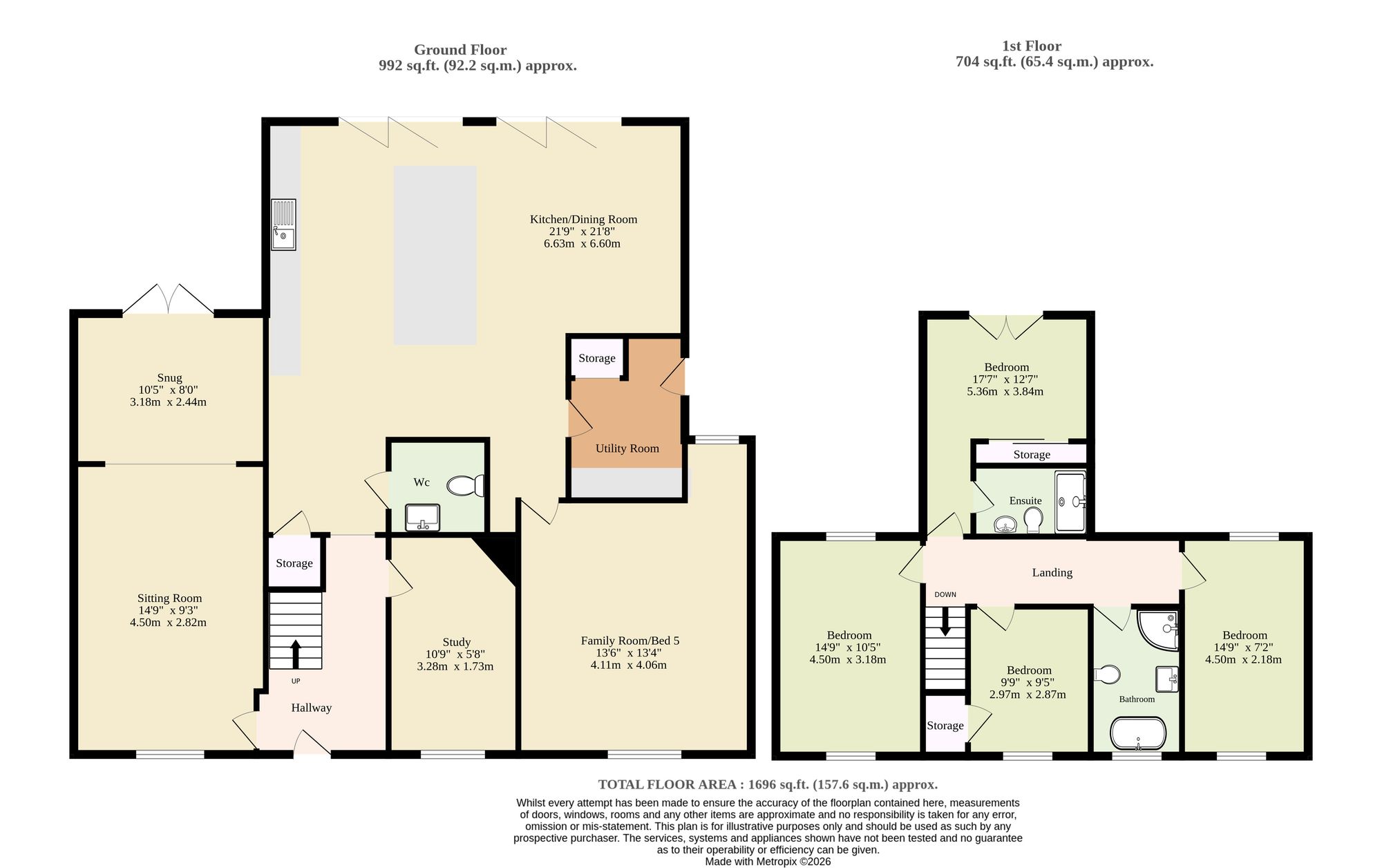 Bryn Cottage Beech Road, Norwich floorplan