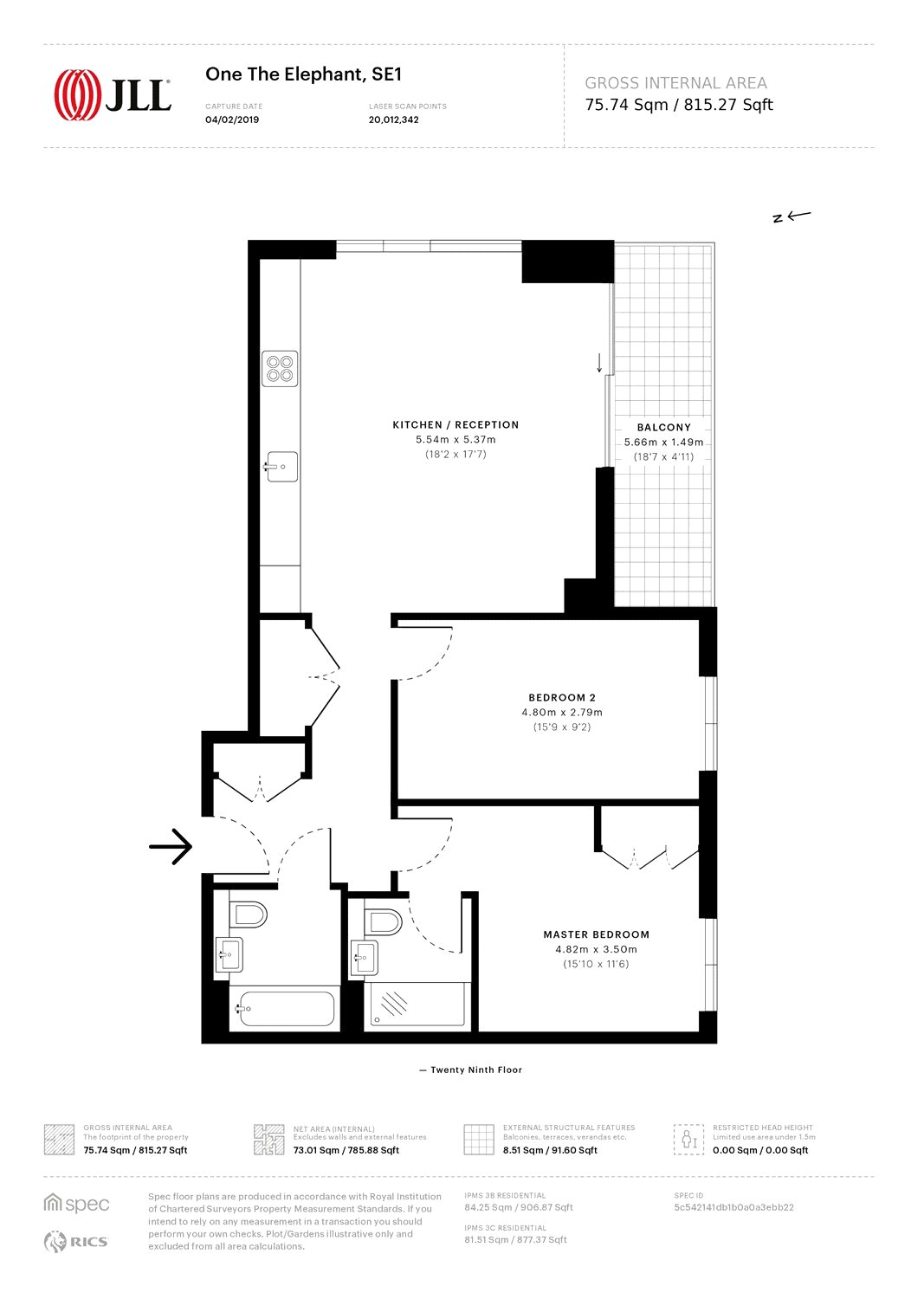 2 Bedrooms Flat to rent in One The Elephant, St. Gabriel Walk, London SE1