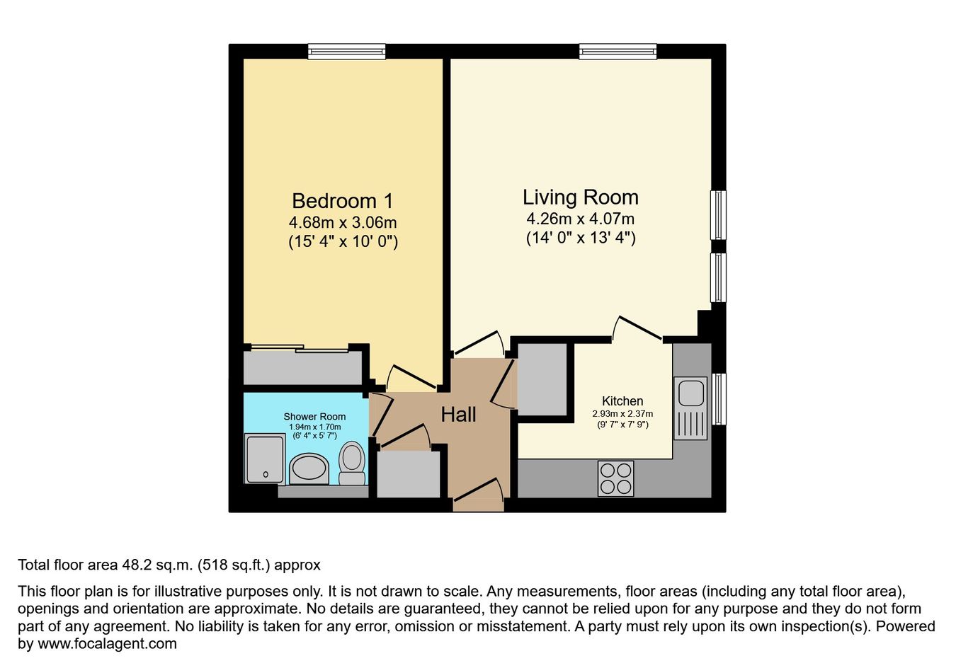 Old Silk Mill, Silk Lane, Reading floorplan
